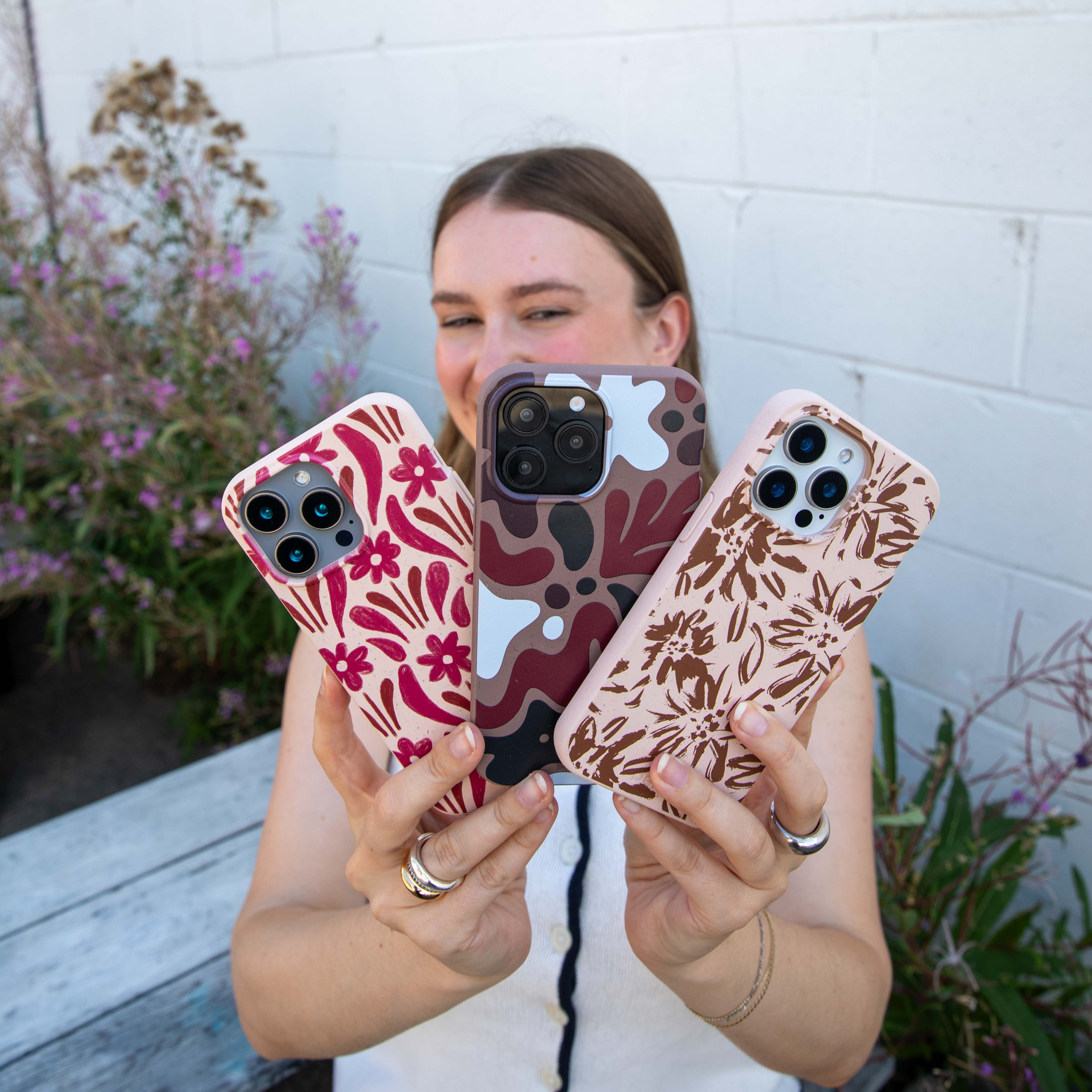 Seashell Flower Stack iPhone 15 Plus Case - image 4