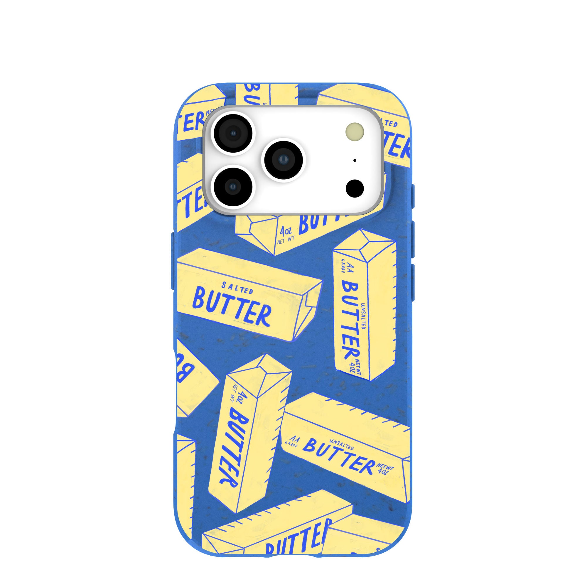 Electric Blue Butter Love iPhone 17 Pro Case – Pela Case