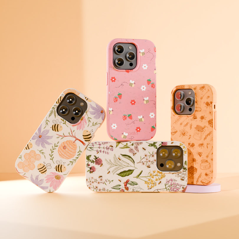 Coque Google Pixel 6 à motif coquillage, nectar et pollen - image 2