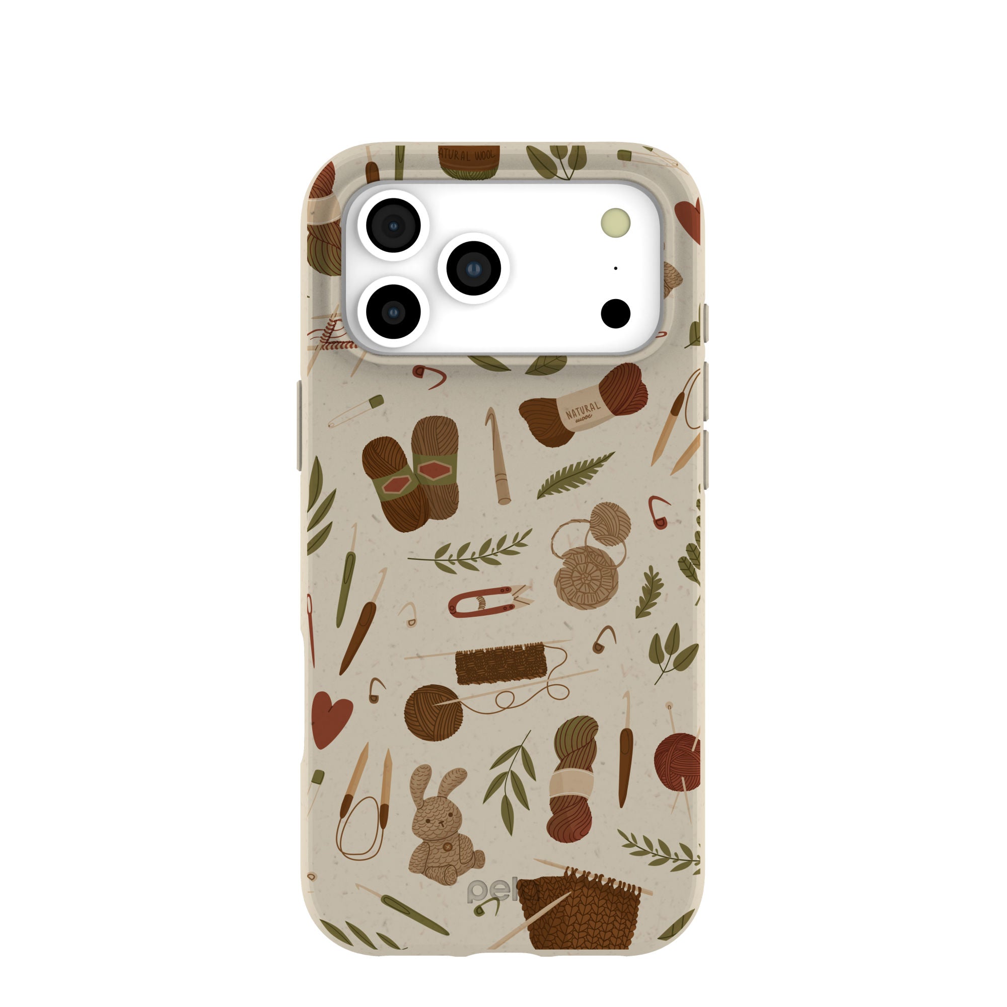 London Fog Cozy Knit iPhone 17 Pro Max Case – Pela Case