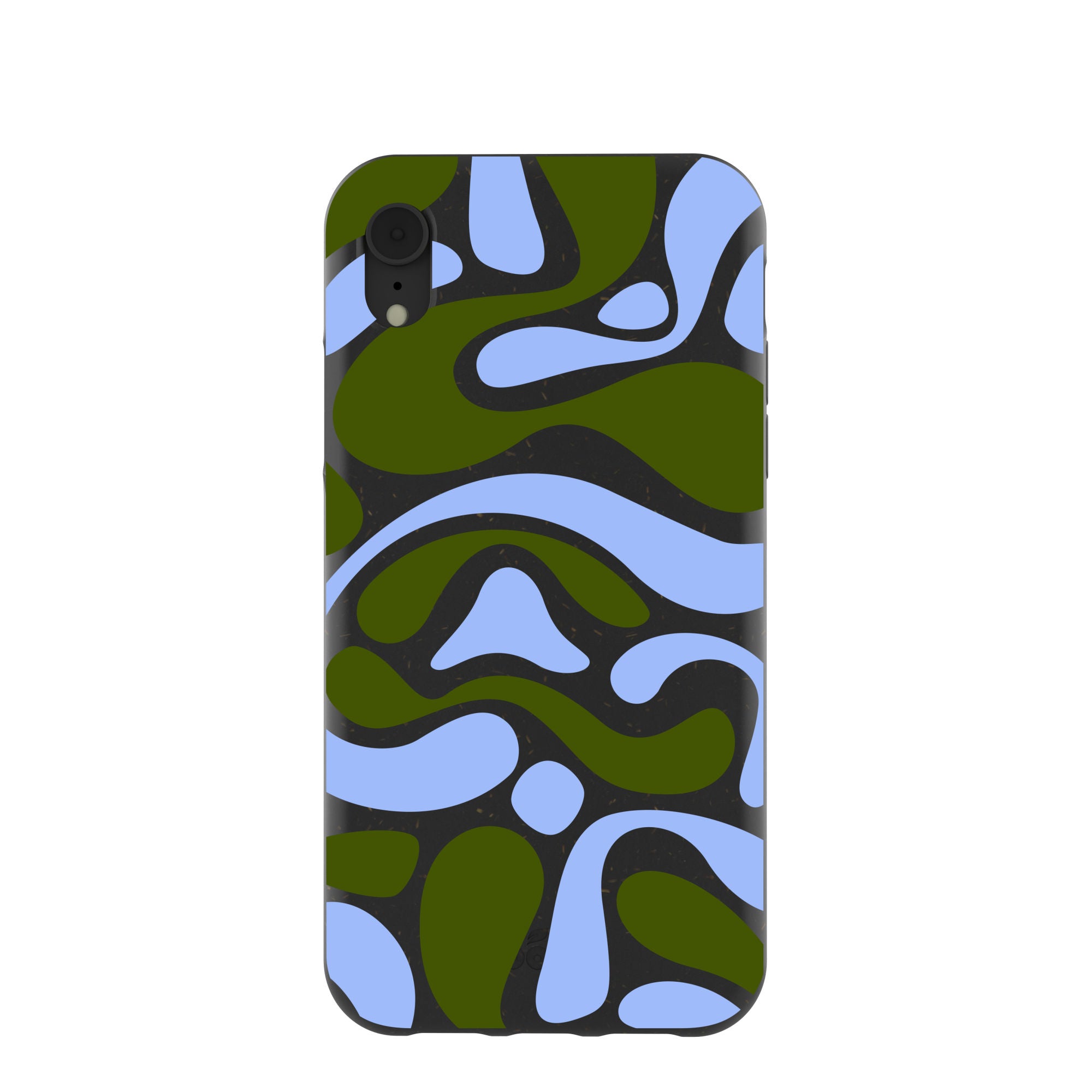 Black Curve and Flow iPhone XR Case - image 1
