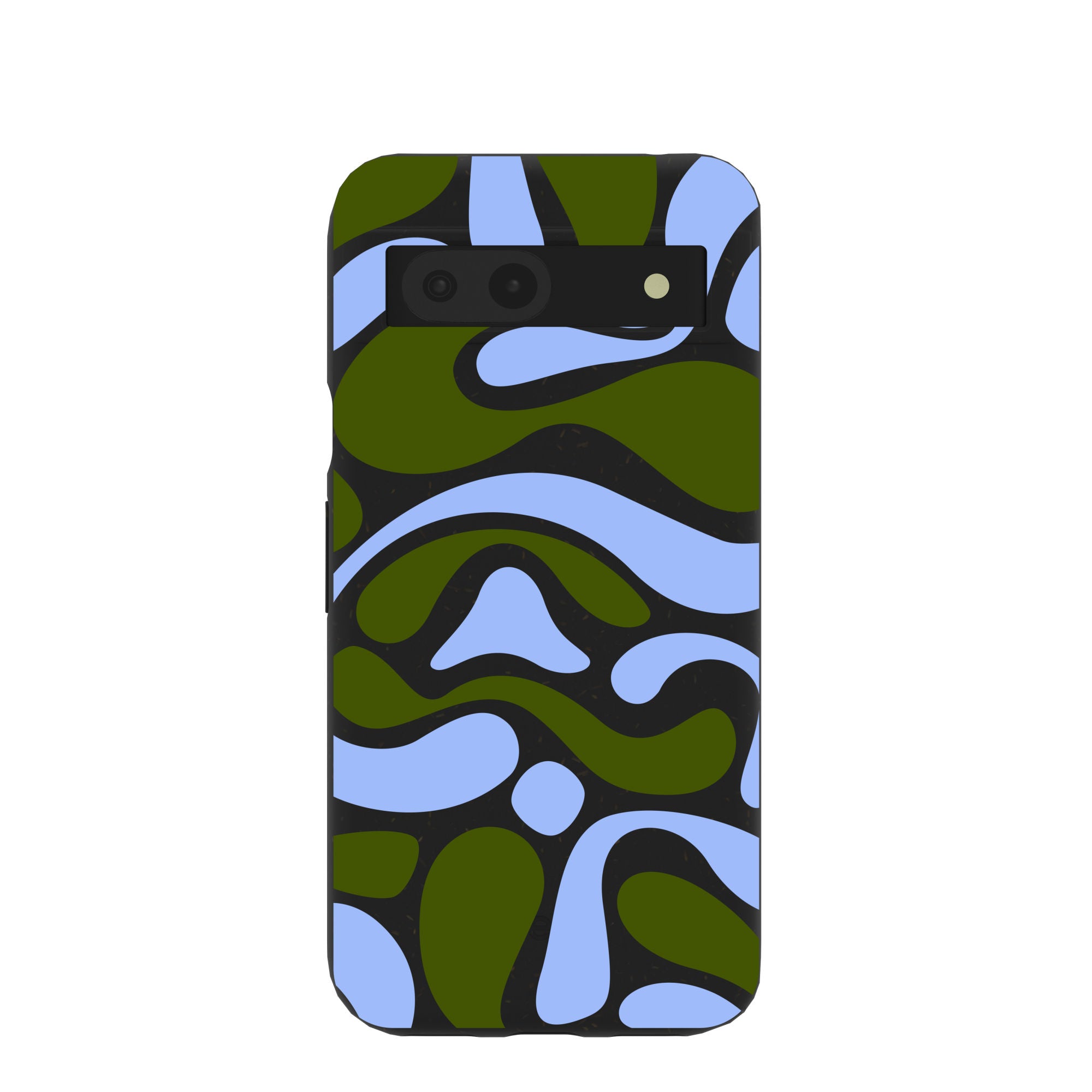 Coque noire Curve and Flow pour Google Pixel 8a