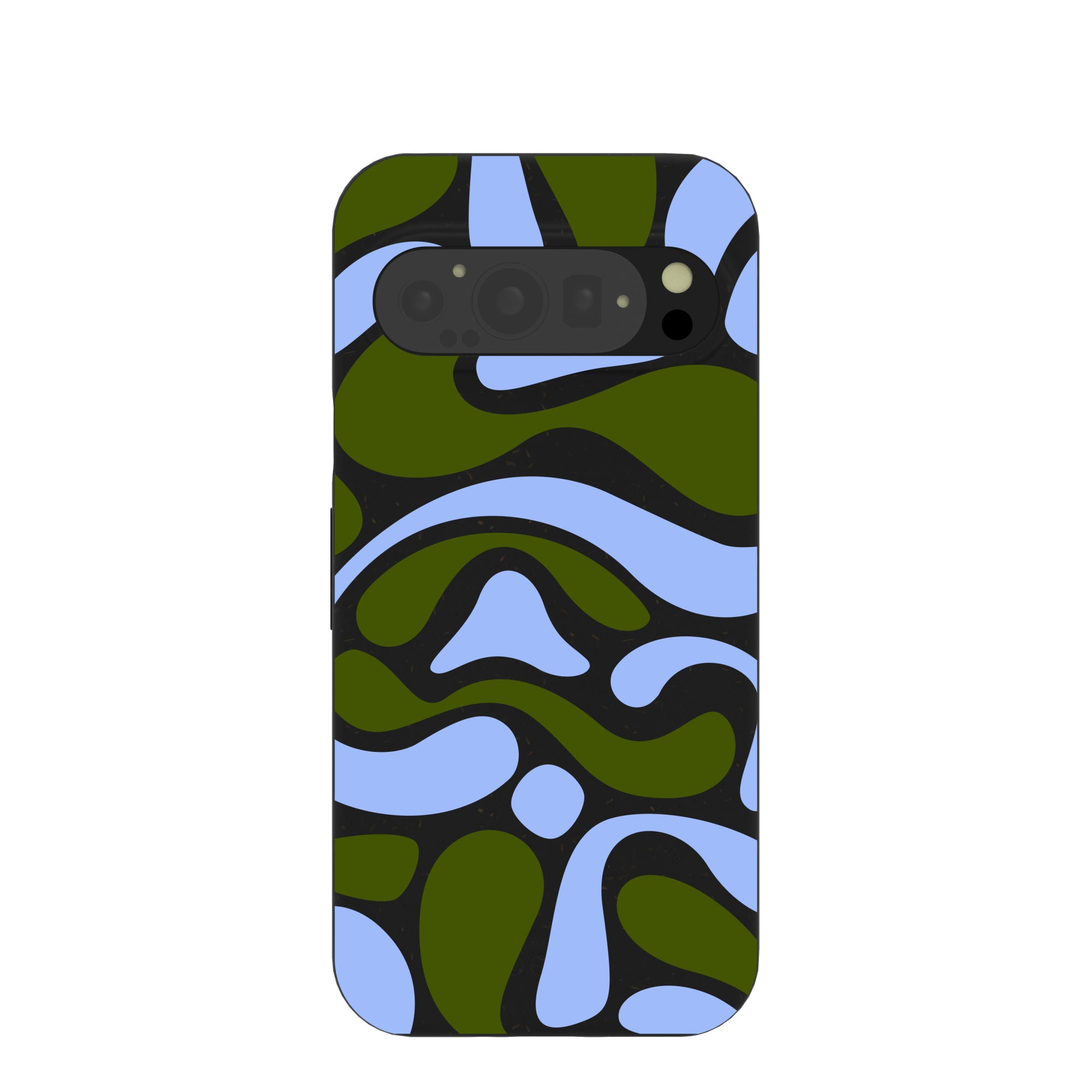 Black Curve and Flow Google Pixel 9/9 Pro Case - image 1