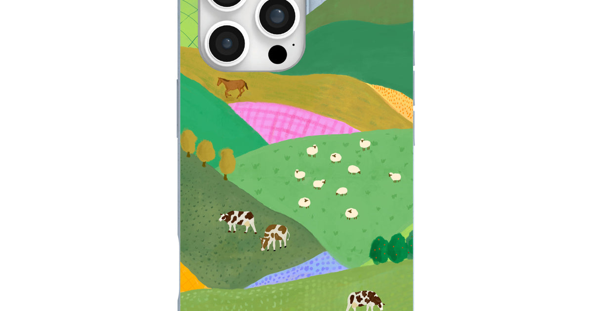 Powder Blue Farm Tales iPhone 16 Pro Max Case