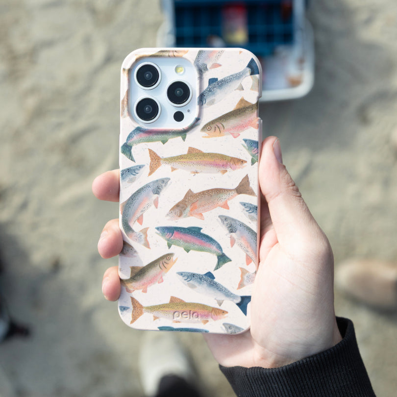 Seashell Rainbow Trout iPhone 12 Pro Max Case