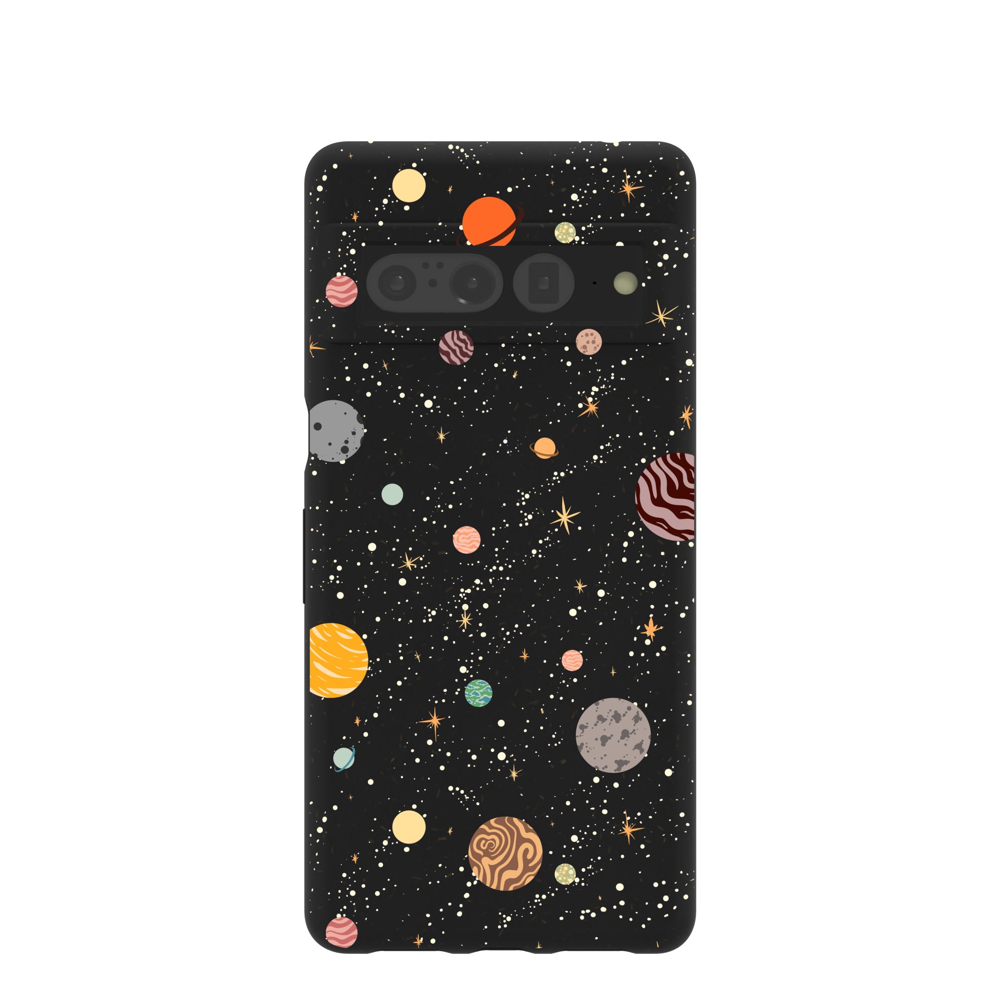 Coque Galactic Glow noire pour Google Pixel 7 Pro