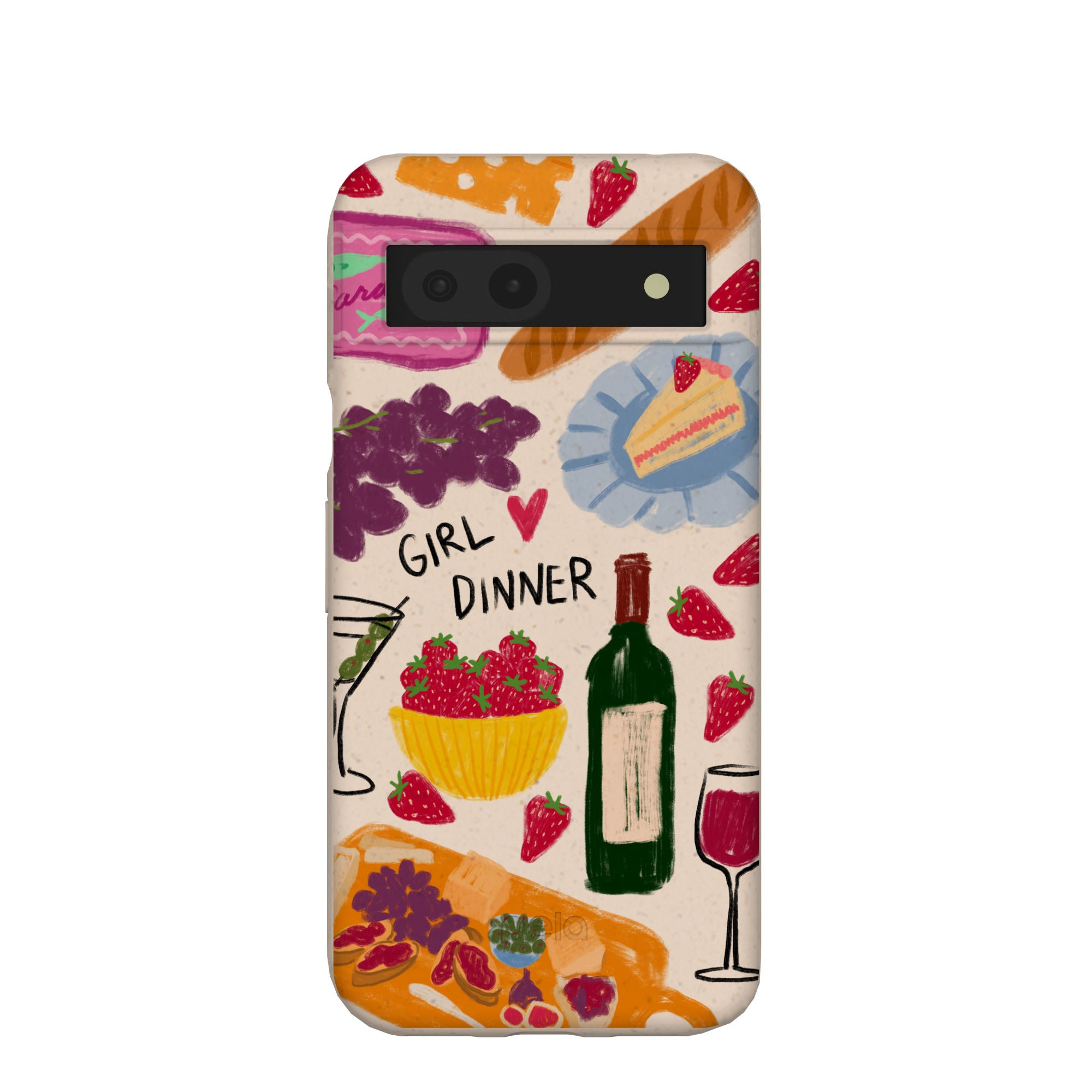 Coque Google Pixel 8a « Seashell Girl Dinner » - image 1