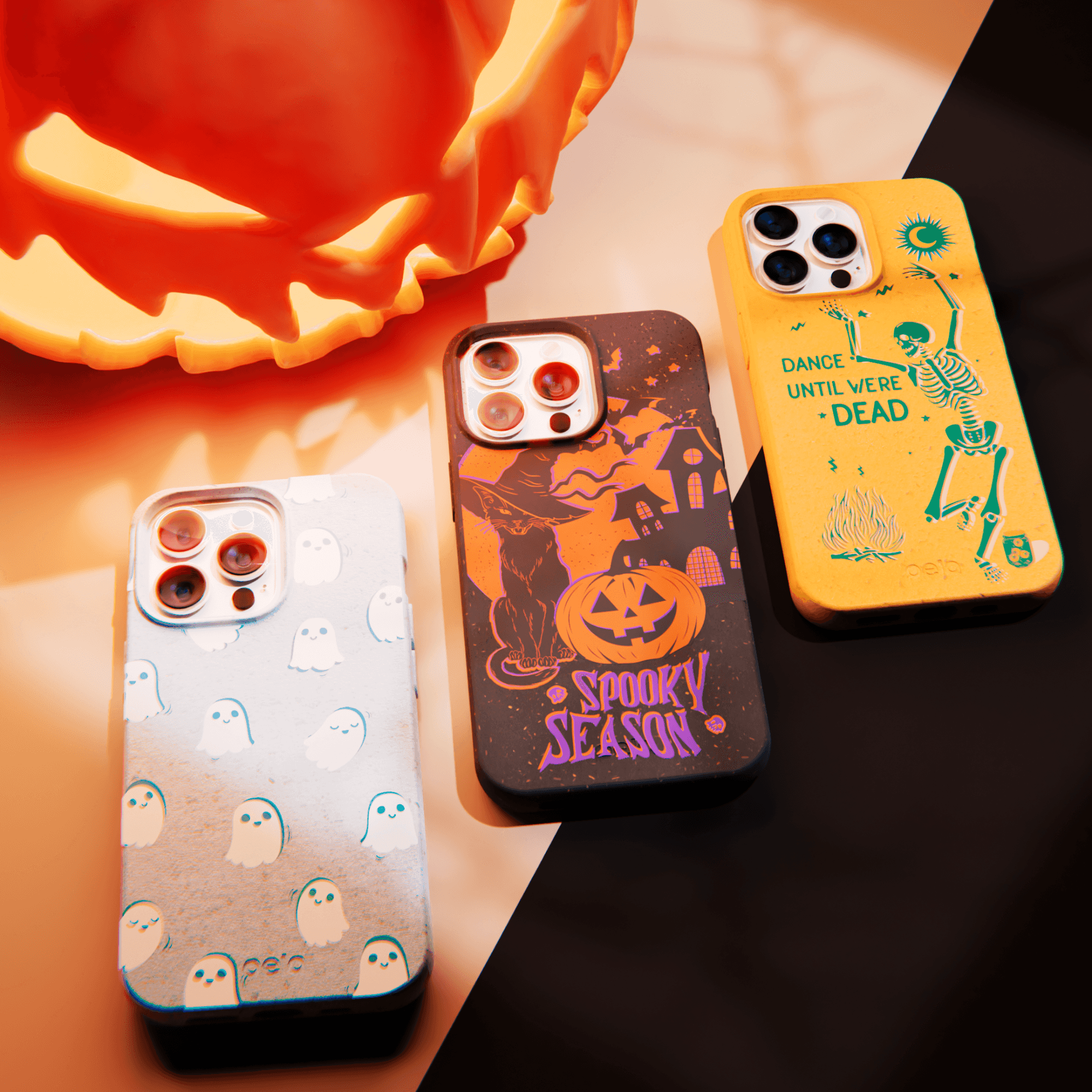 Coque Ghostly bleu poudre pour iPhone 13 Mini - image 2