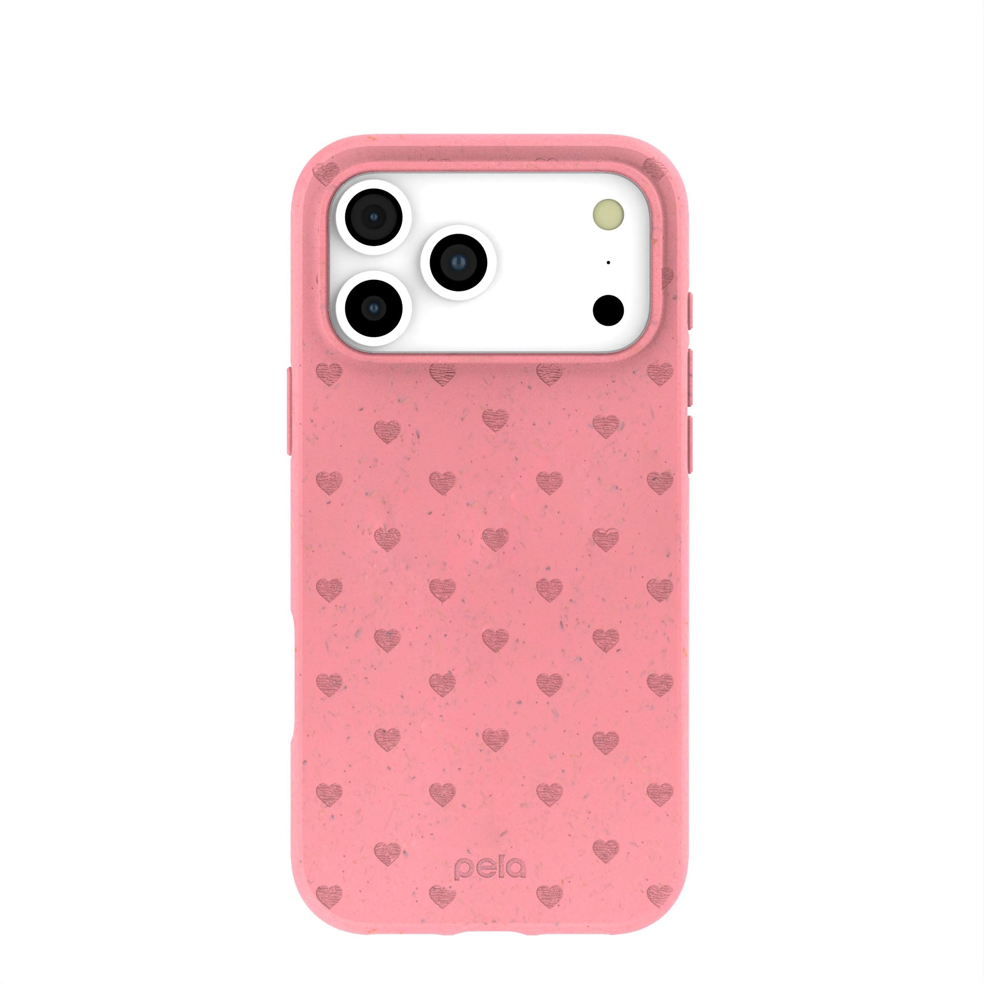 Bubblegum Pink Hearts iPhone 17 Pro Max Case
