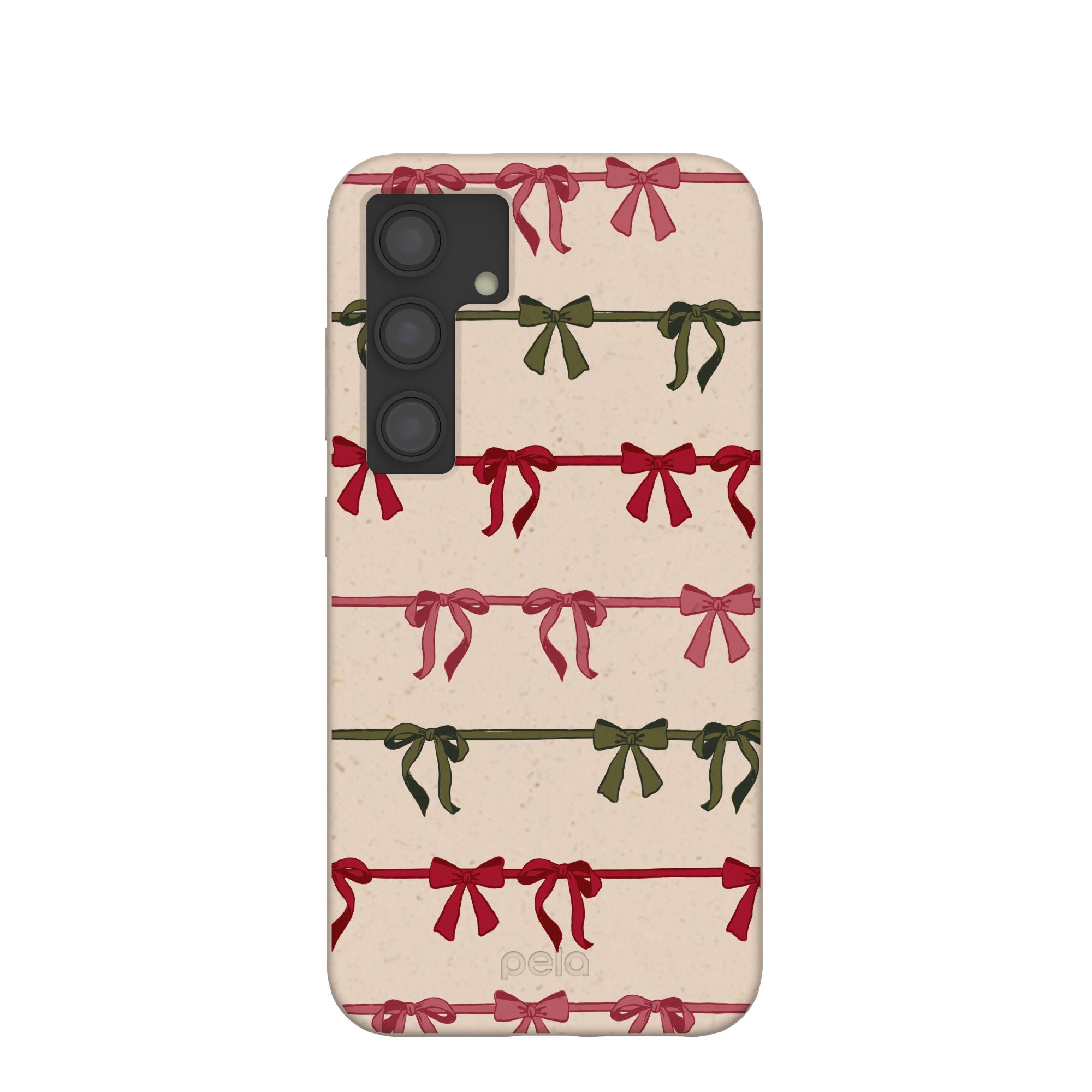 Seashell Holiday Bows Samsung Galaxy S24 Case - image 1
