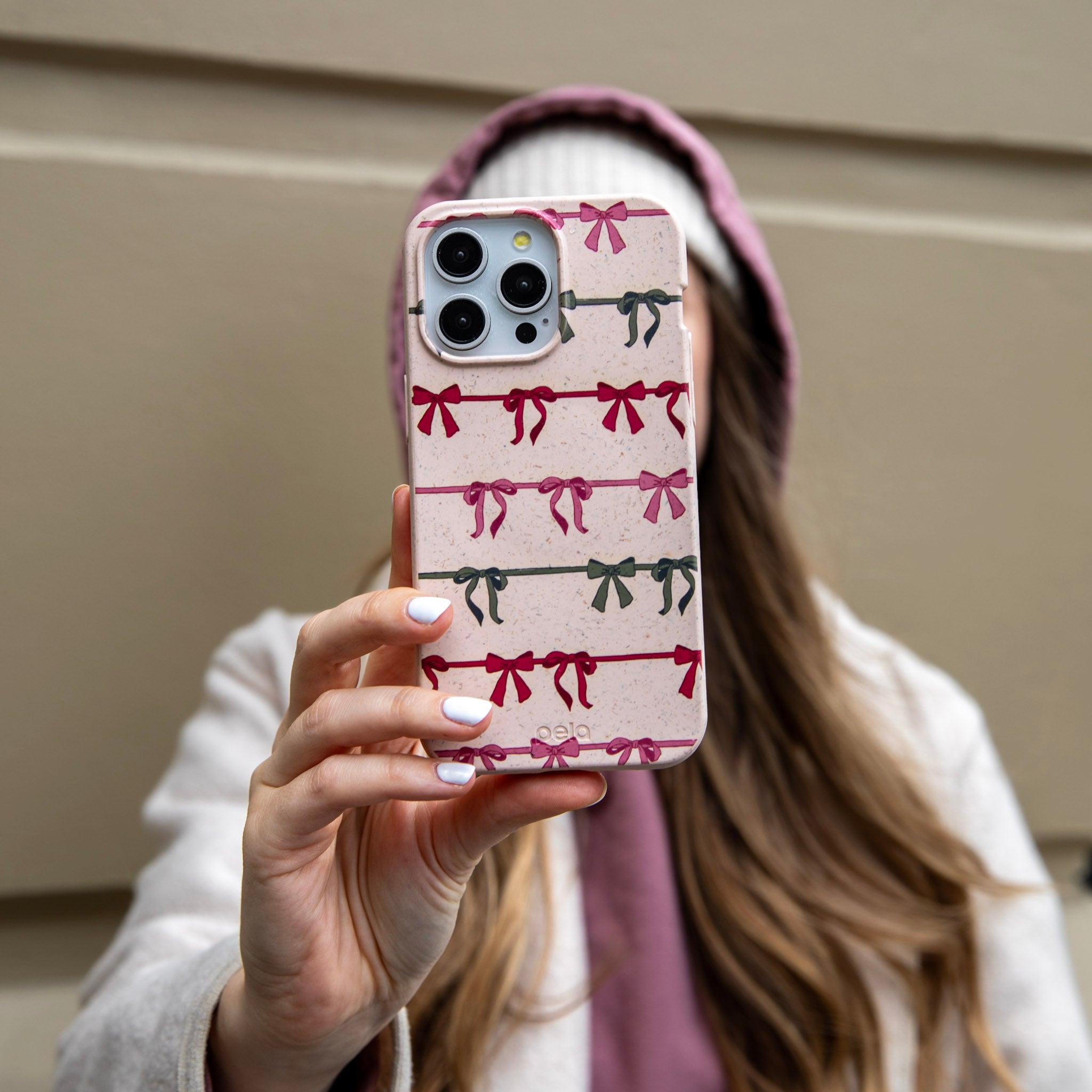 Seashell Holiday Bows Samsung Galaxy S24 Case - image 2