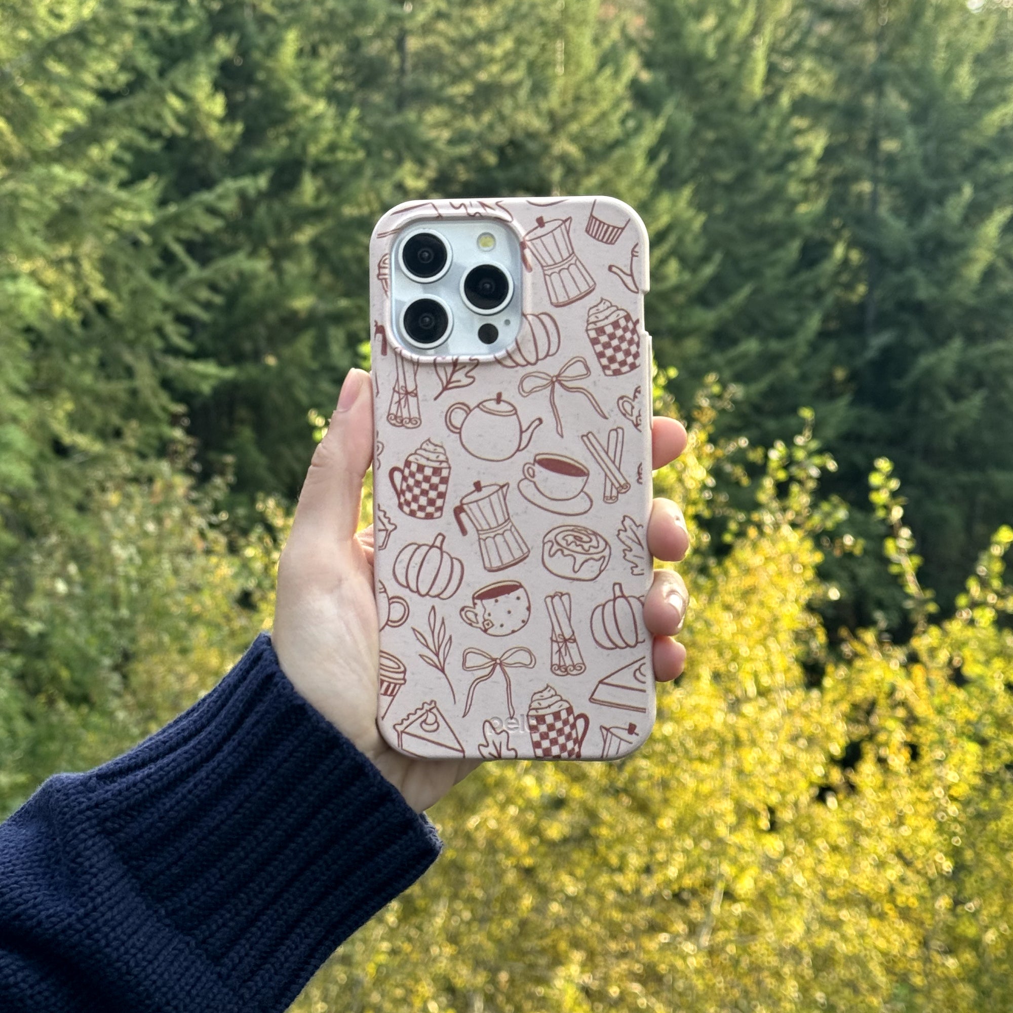 Seashell Pumpkin Spice iPhone 12 Mini Case