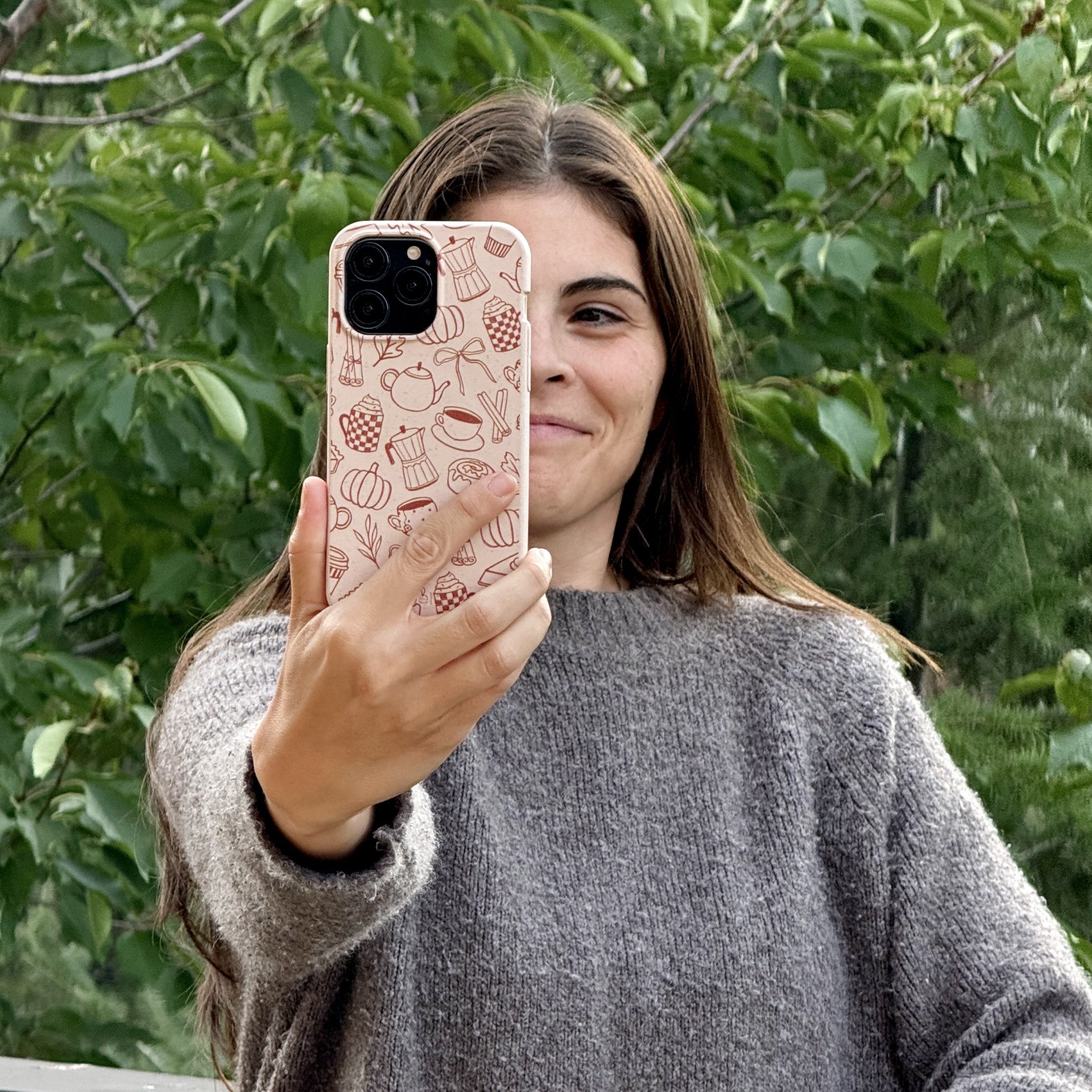 Seashell Pumpkin Spice iPhone 15 Pro Case - image 3