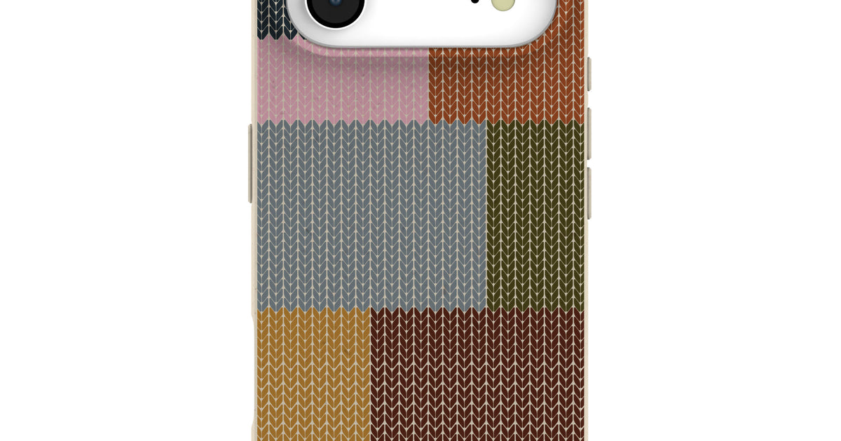 London Fog Knitted Patchwork iPhone Air Case