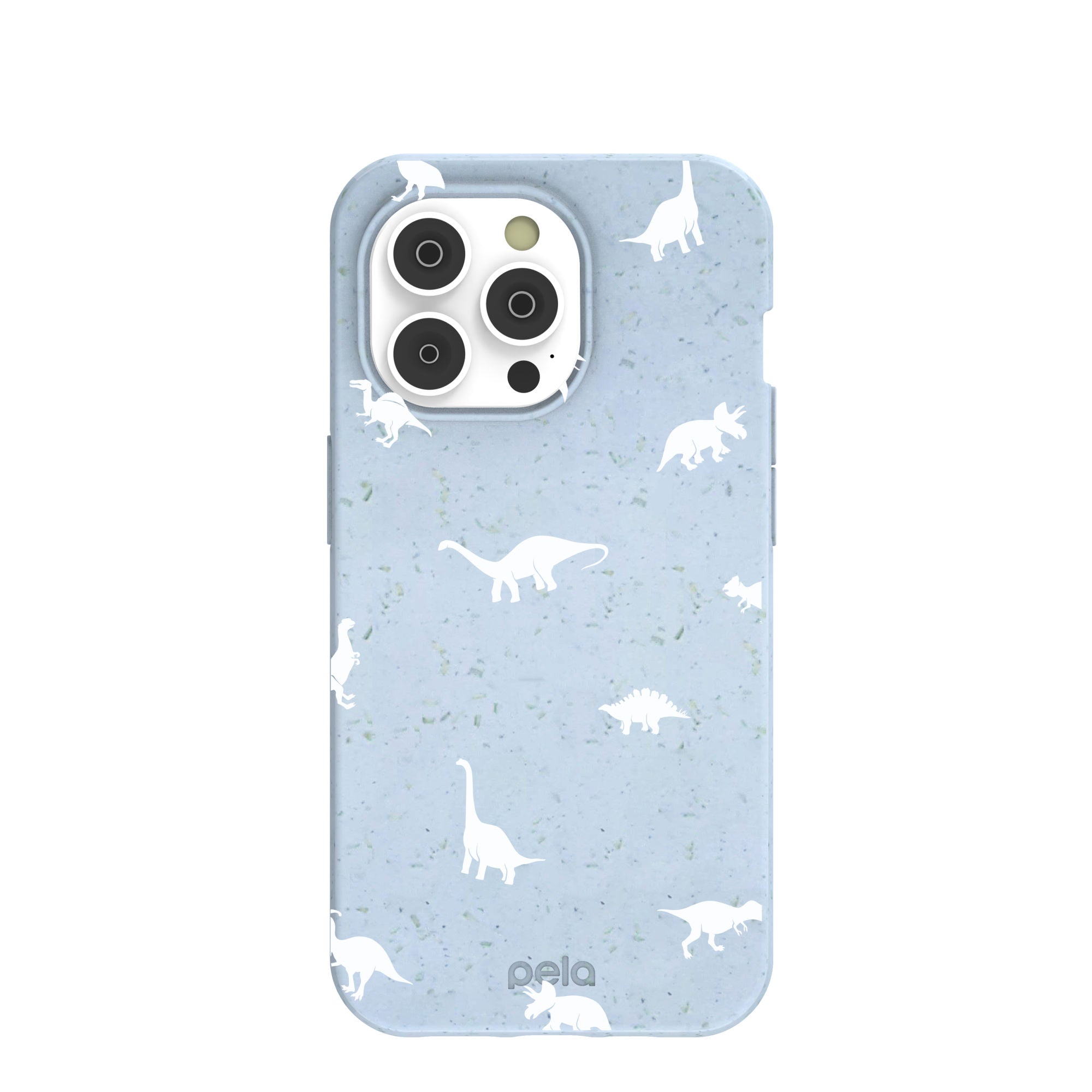 Coque Lil Dinos bleu poudre pour iPhone 14 Pro