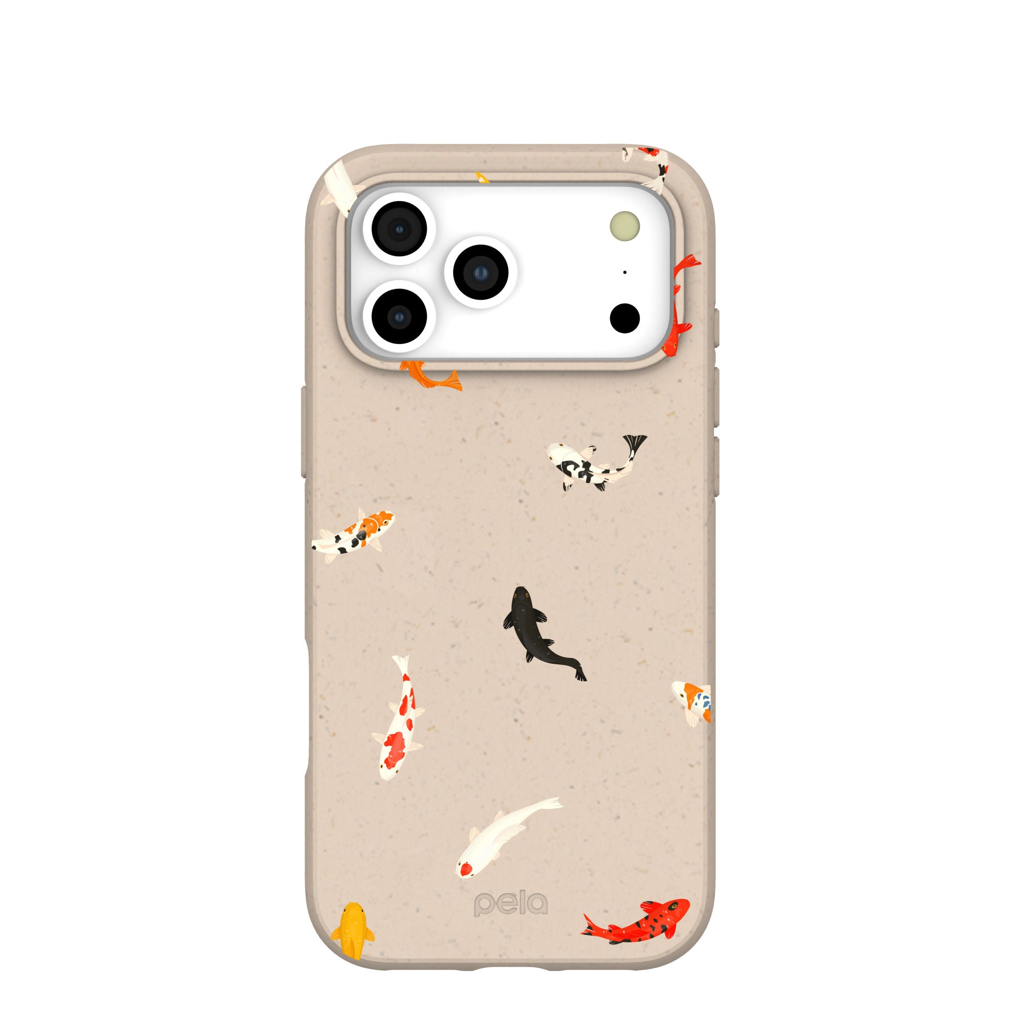 Seashell Lil Koi iPhone 17 Pro Max Case – Pela Case