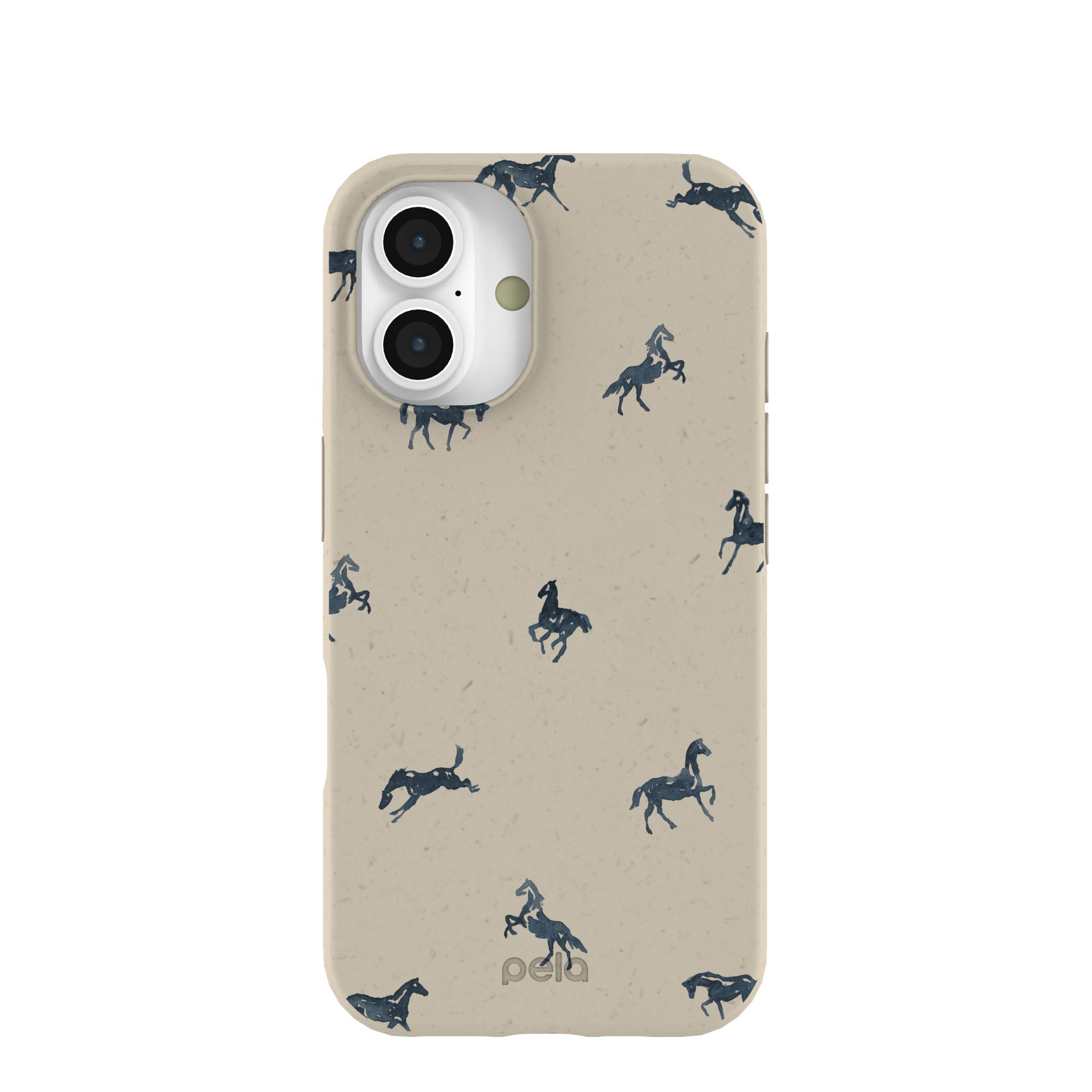 London Fog Mini Horses iPhone 16 Case