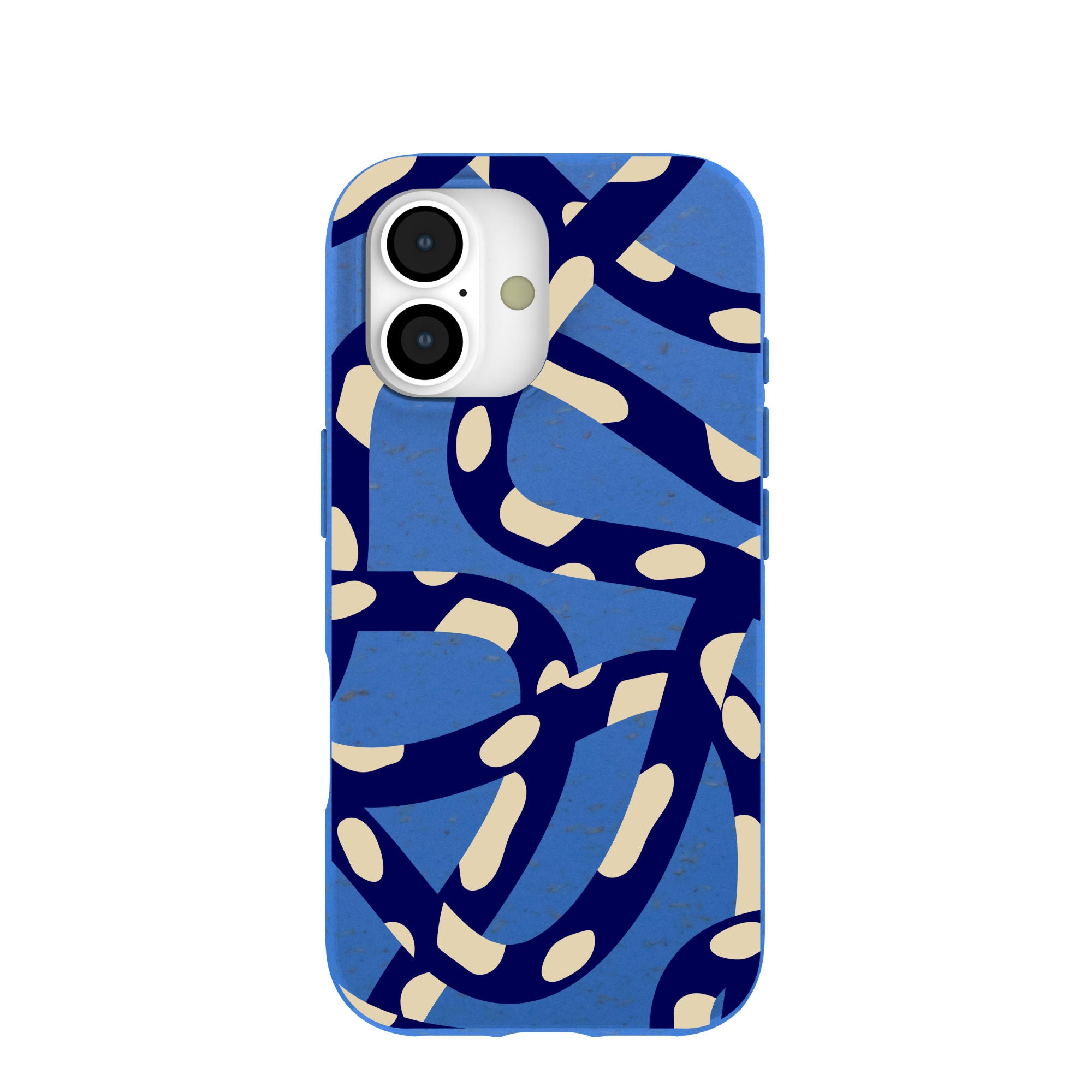 Coque pour iPhone 17 « Nouilles bleu électrique » - image 1