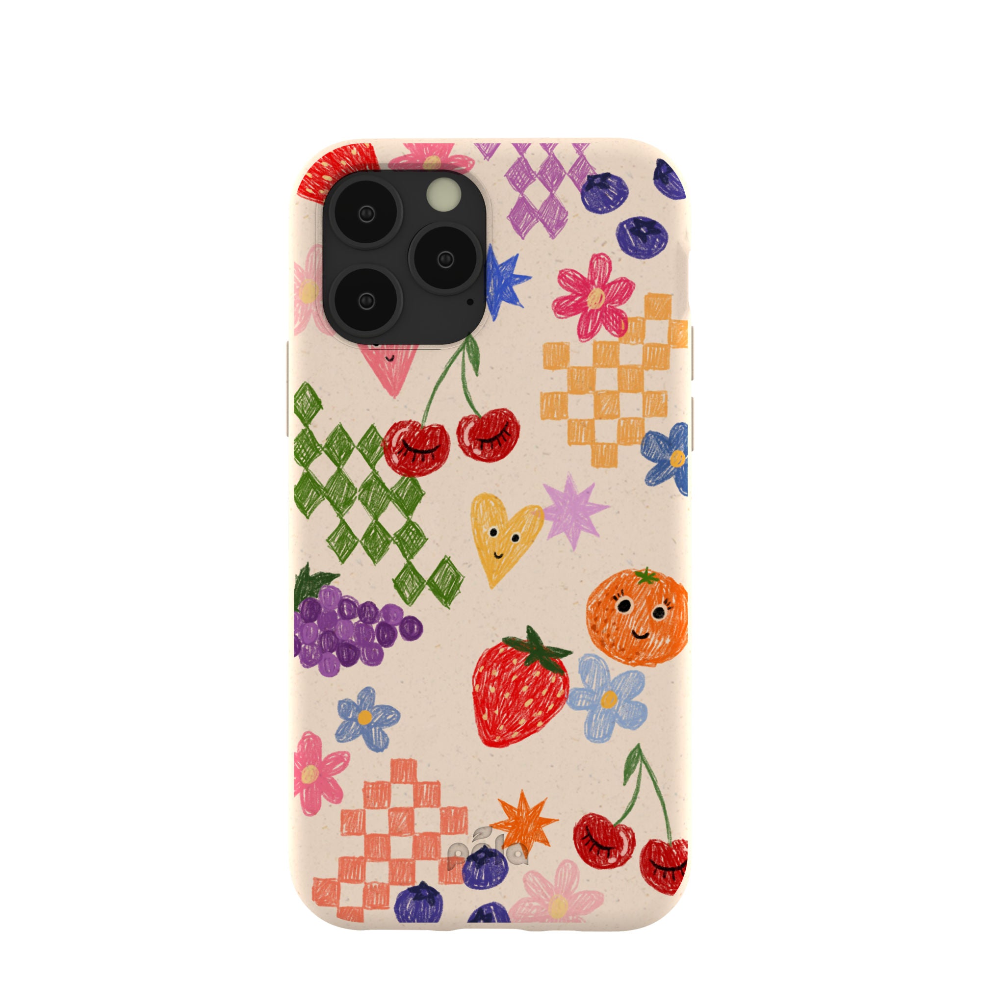 Seashell Pencil Doodles iPhone 11 Pro Case
