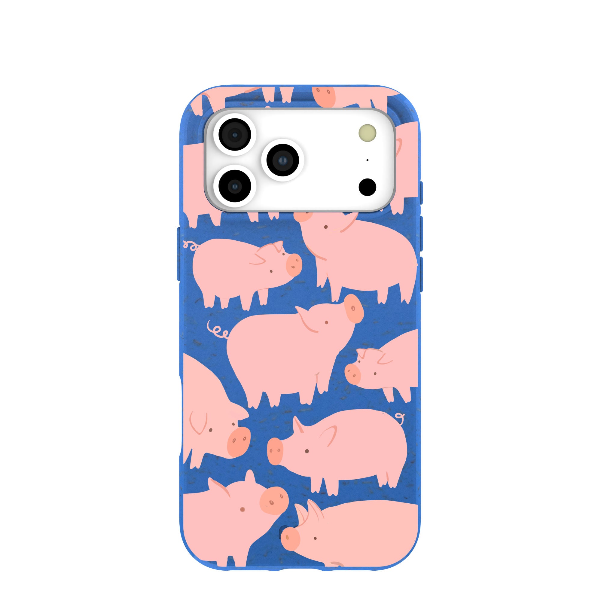 Electric Blue Piggies iPhone 17 Pro Max Case - image 1