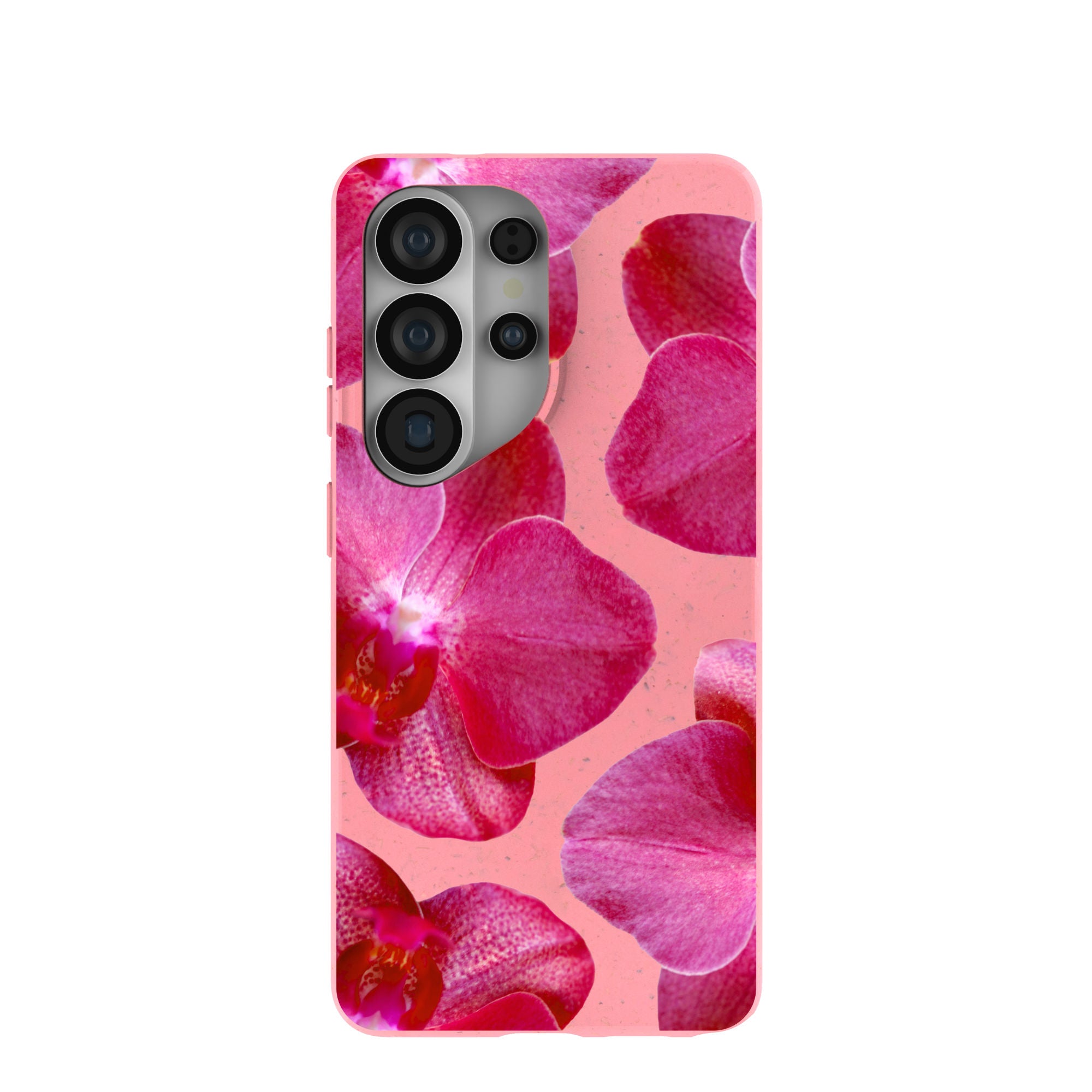 Bubblegum Pink Pink Orchids Samsung Galaxy S26 Ultra Case – Pela Case