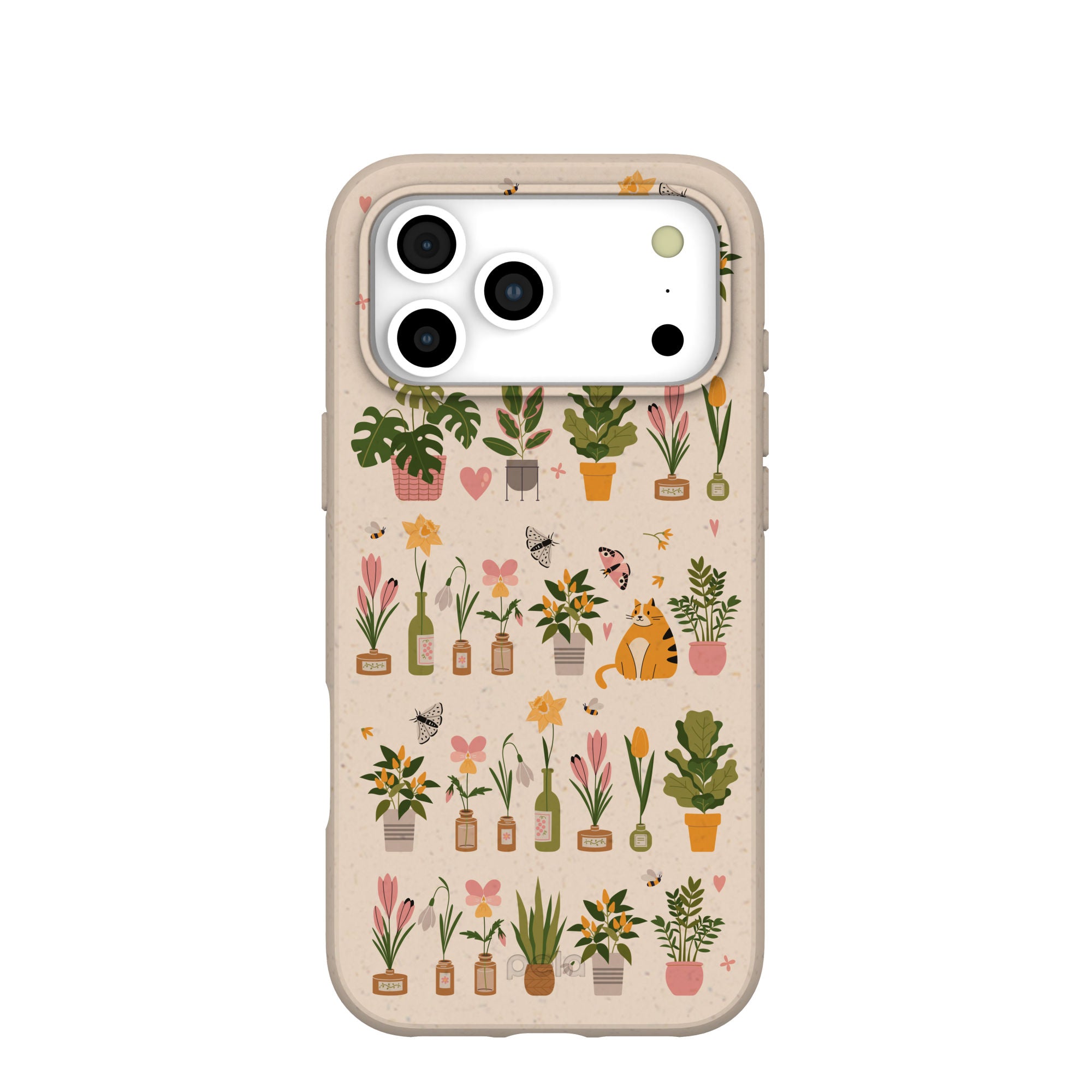 Coque iPhone 17 Pro Max Motif coquillages et fleurs