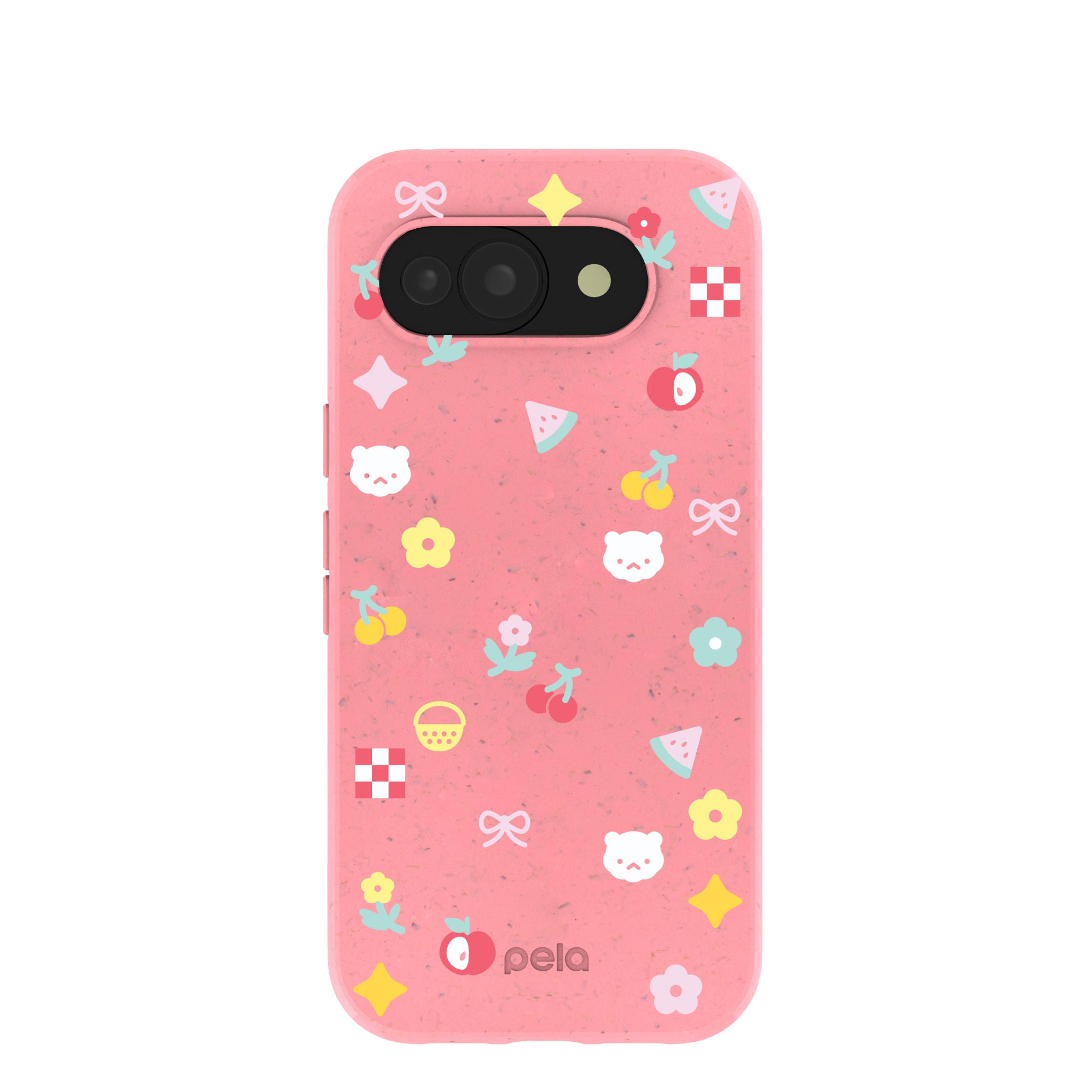 Bubblegum Pink Pretty Picnic Google Pixel 10a Case – Pela Case