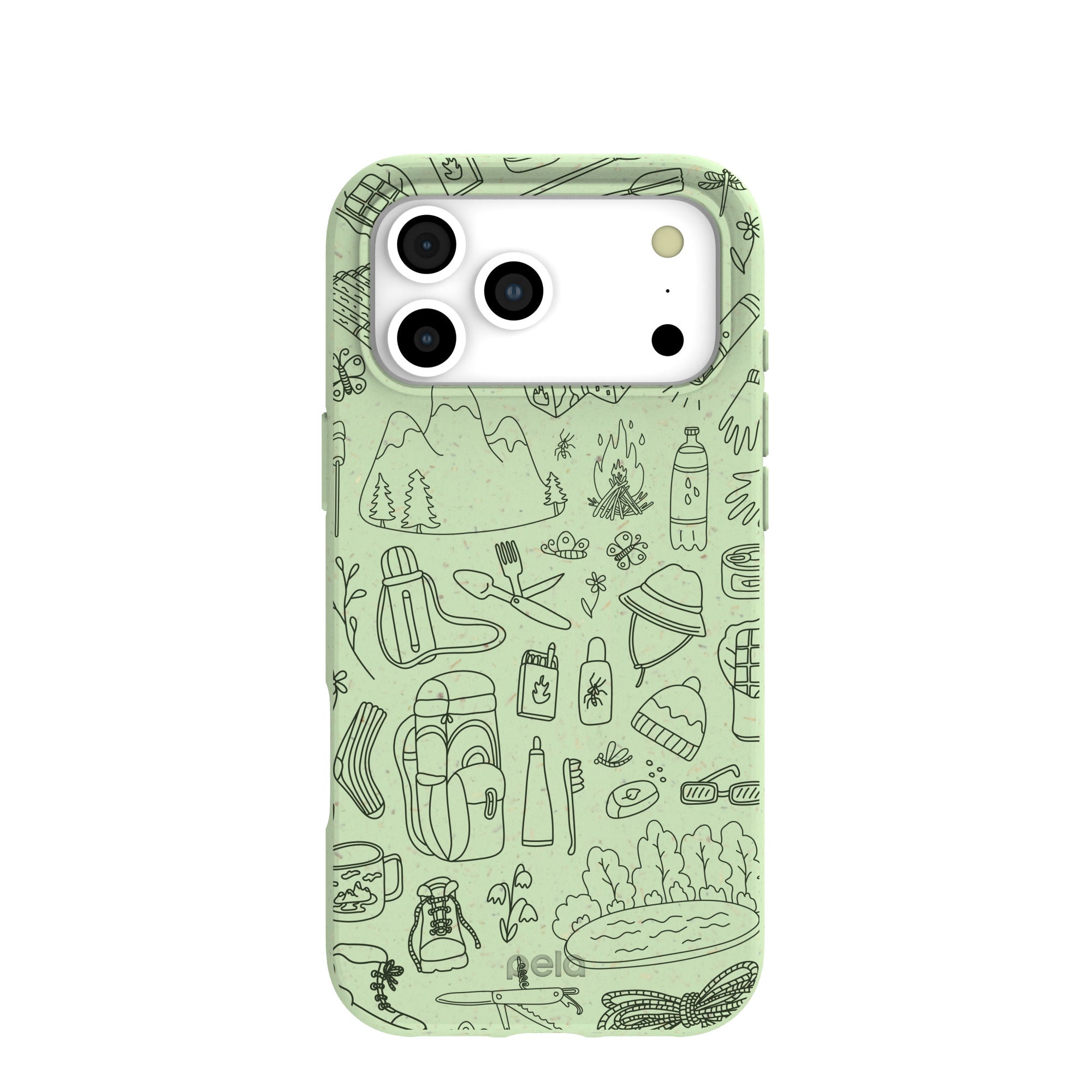 Sage Green Ready to Hike iPhone 17 Pro Max Case