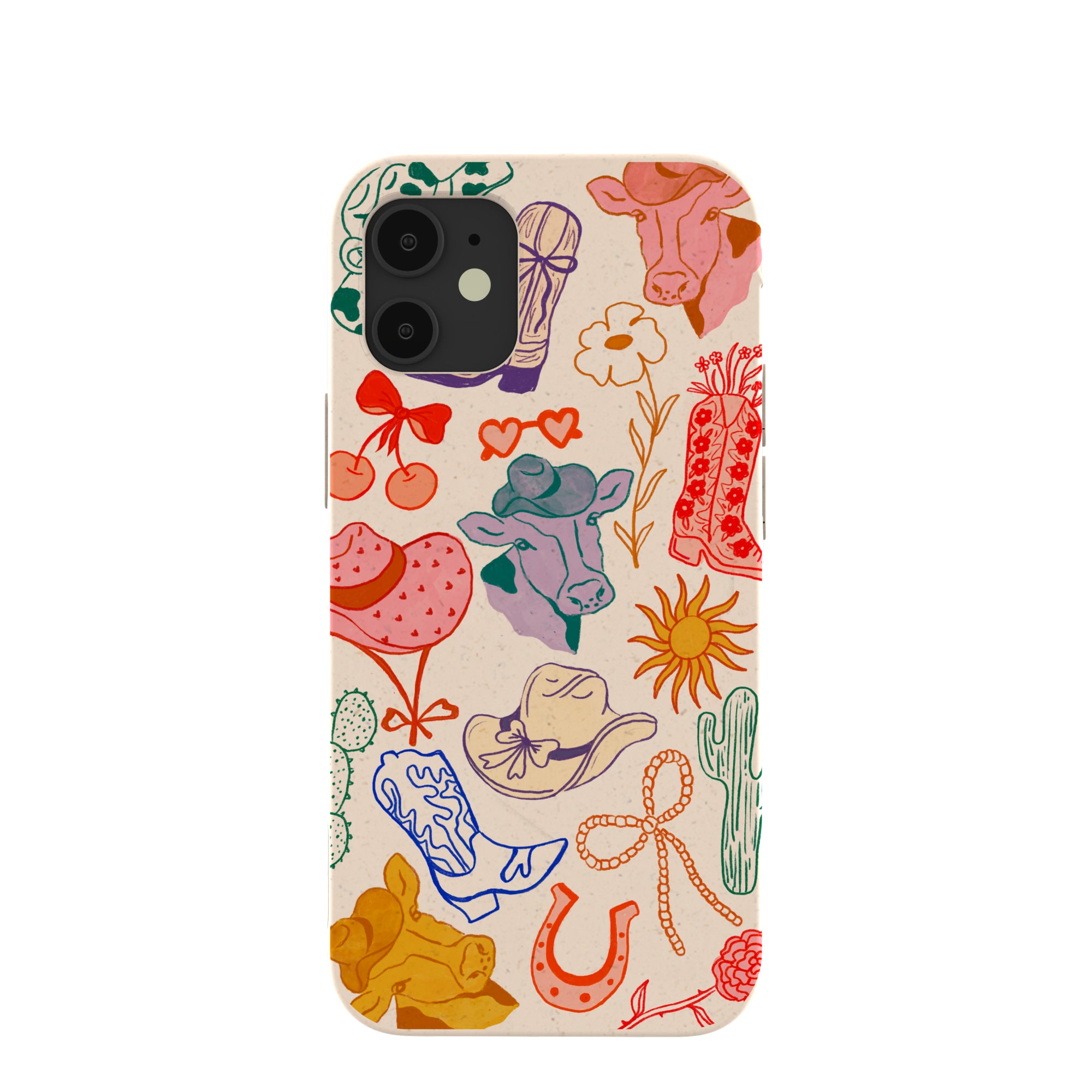 Seashell Retro Rodeo iPhone 12 Mini Case