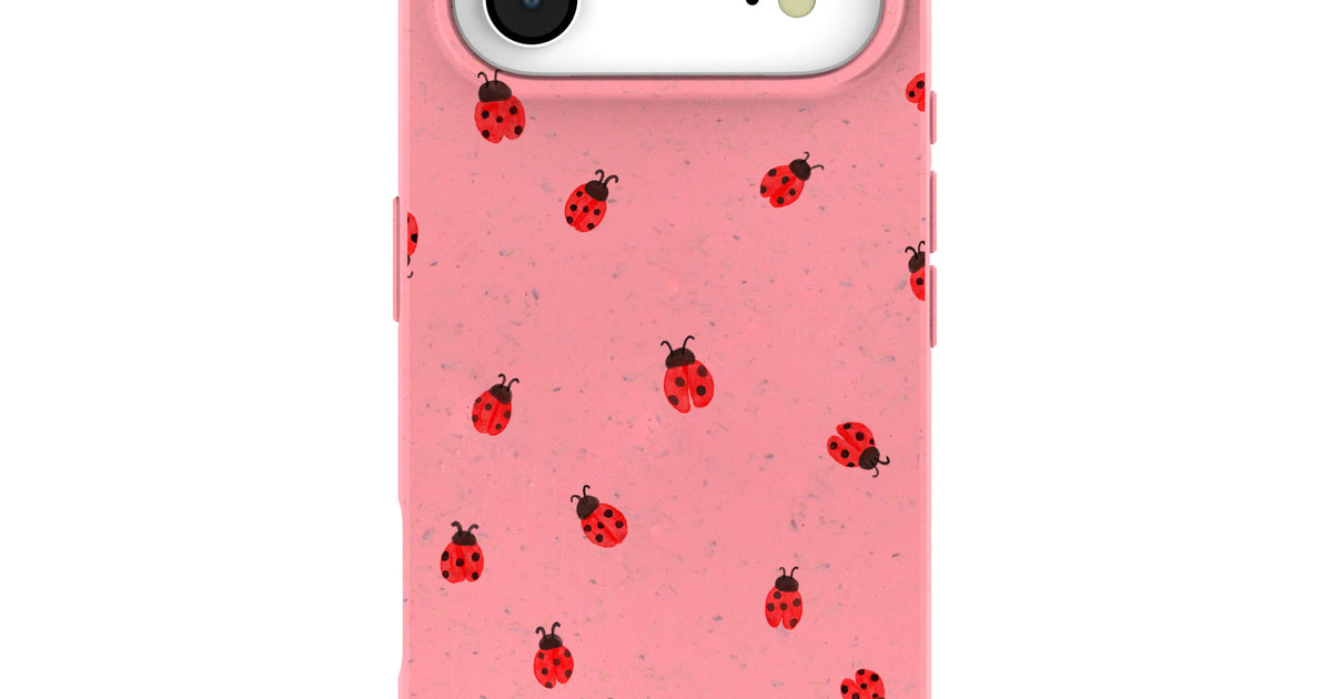 Bubblegum Pink Rosy Ladybug iPhone Air Case – Pela Case Bubblegum Pink Rosy Ladybug iPhone Air Case – Pela Case