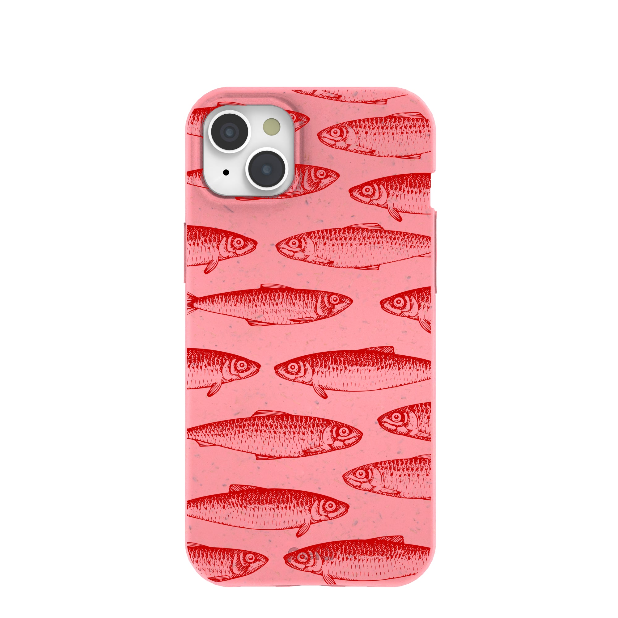 Bubblegum Pink Sardine Stream iPhone 15 Plus Case - image 1