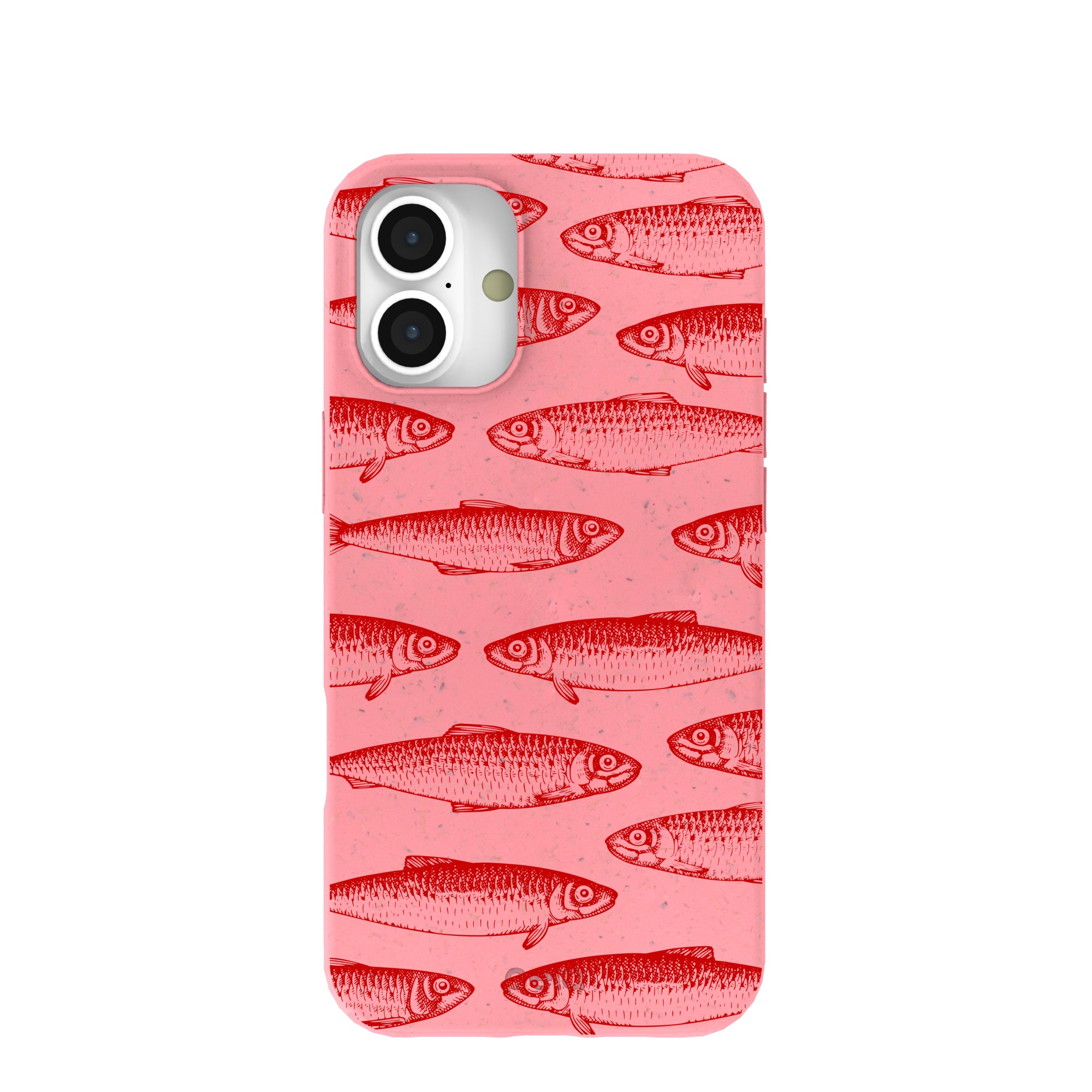 Bubblegum Pink Sardine Stream iPhone 16 Plus Case - image 1