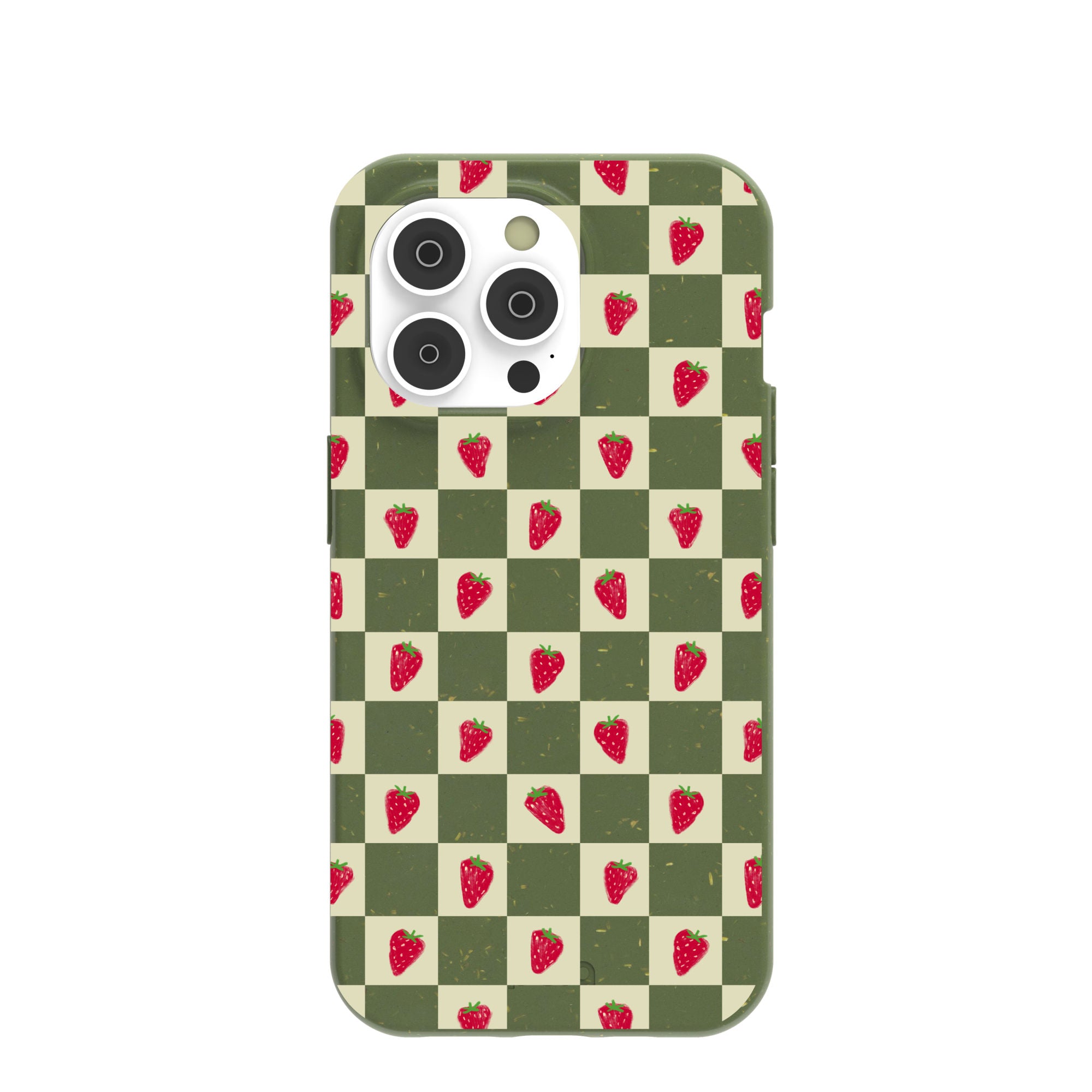 Coque iPhone 14 Pro « Forest Floor Strawberry Field »