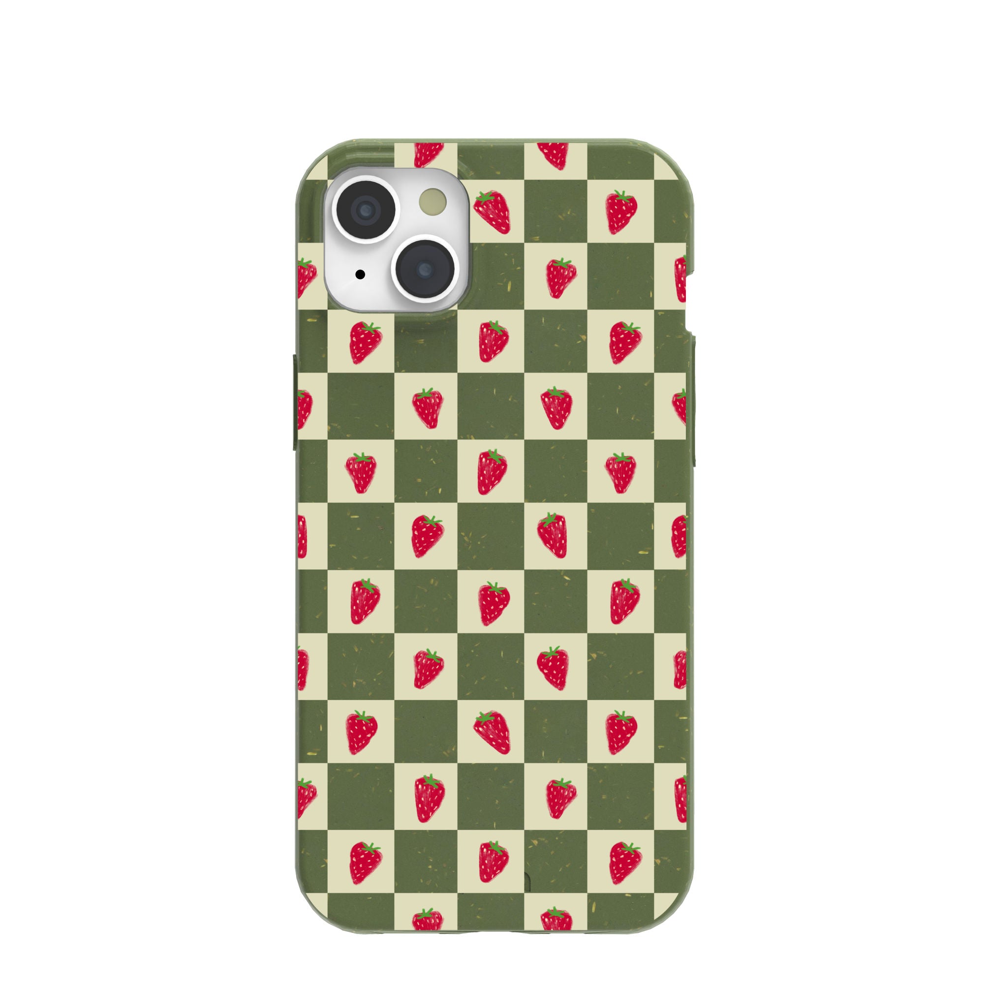 Coque iPhone 15 Plus « Forest Floor Strawberry Field »