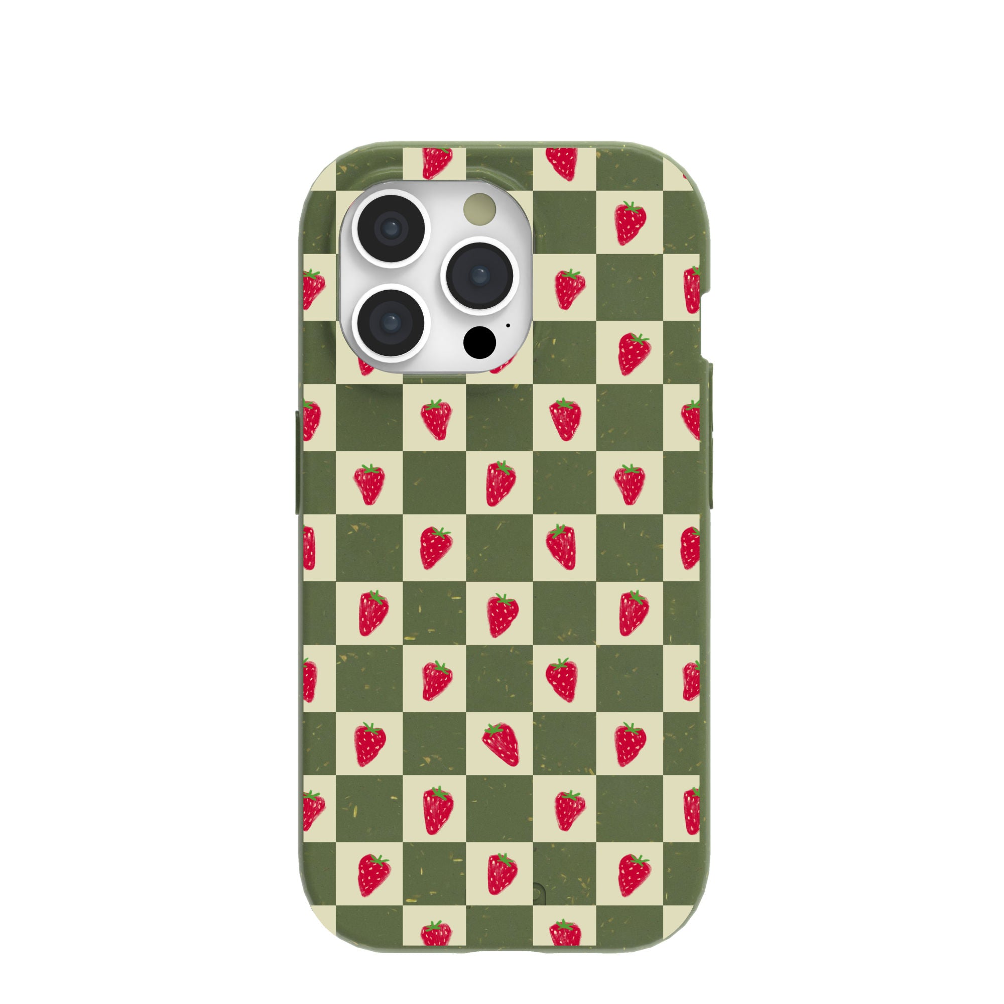 Coque iPhone 15 Pro « Forest Floor Strawberry Field »