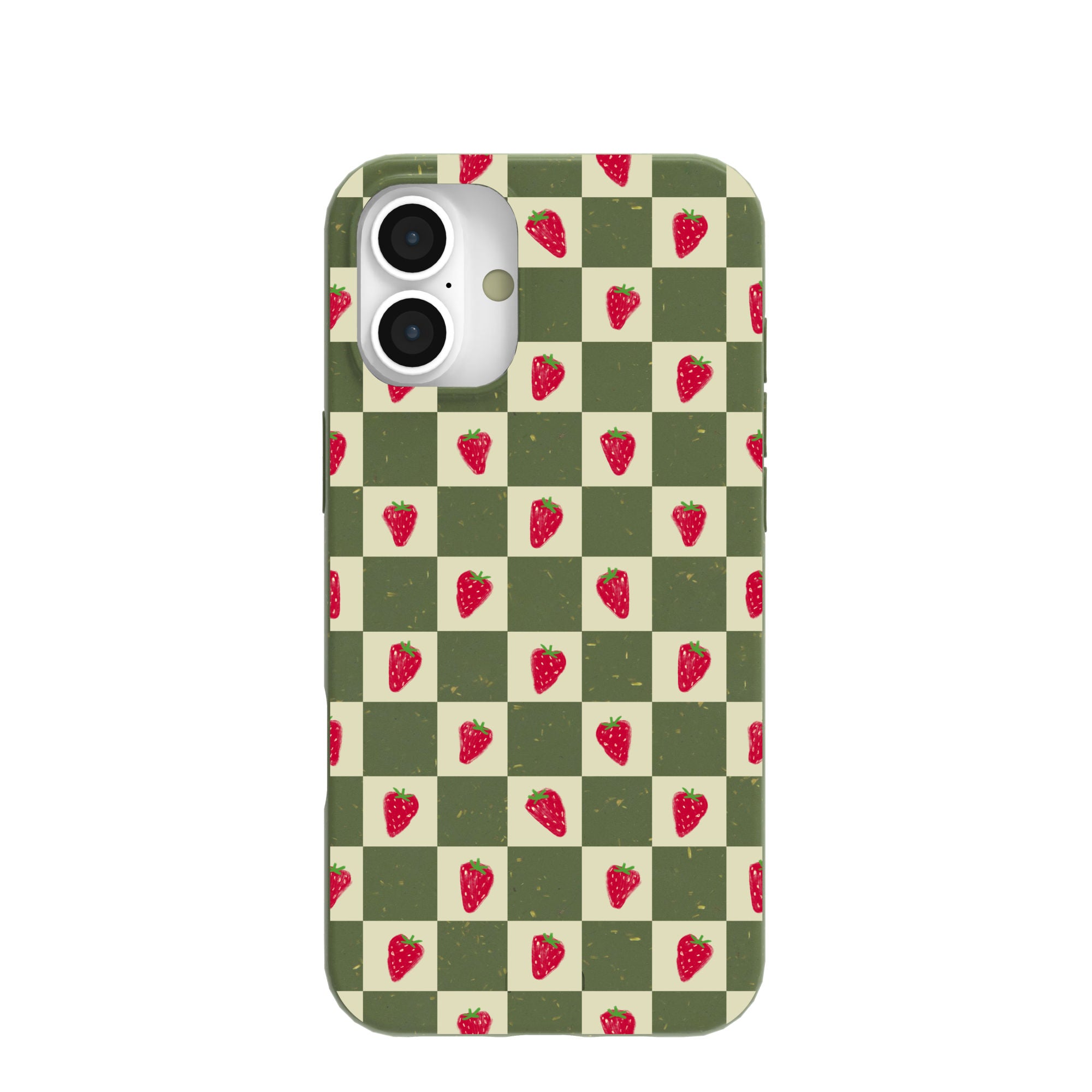 Coque iPhone 16 Plus « Forest Floor Strawberry Field »