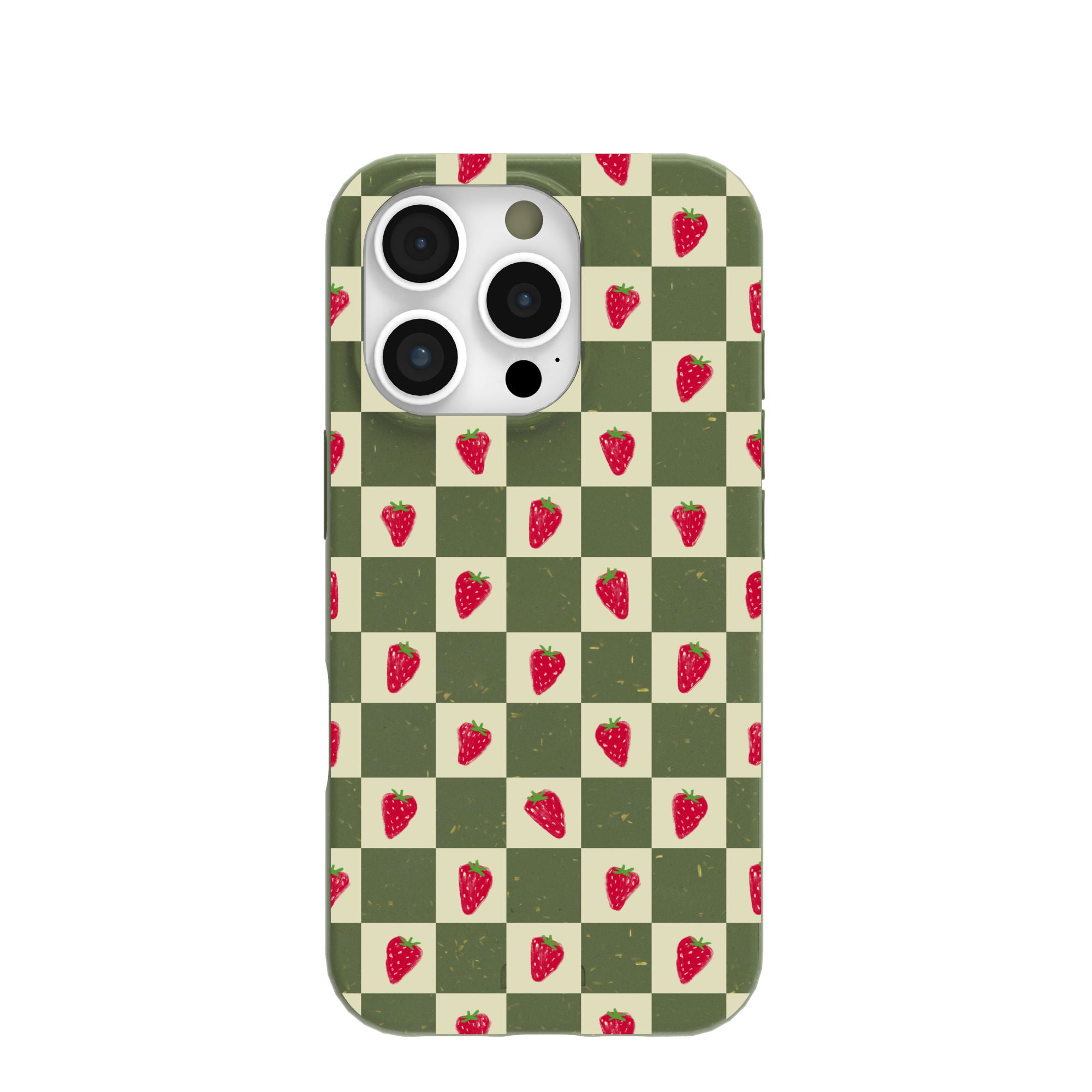 Coque iPhone 16 Pro « Forest Floor Strawberry Field »