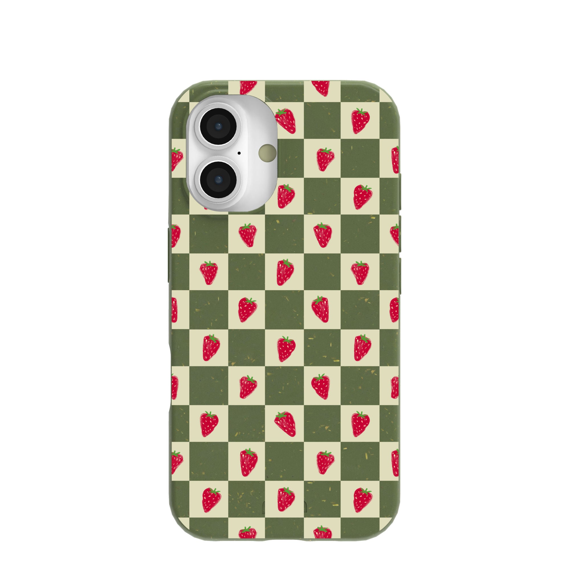 Coque iPhone 16 « Forest Floor Strawberry Field »