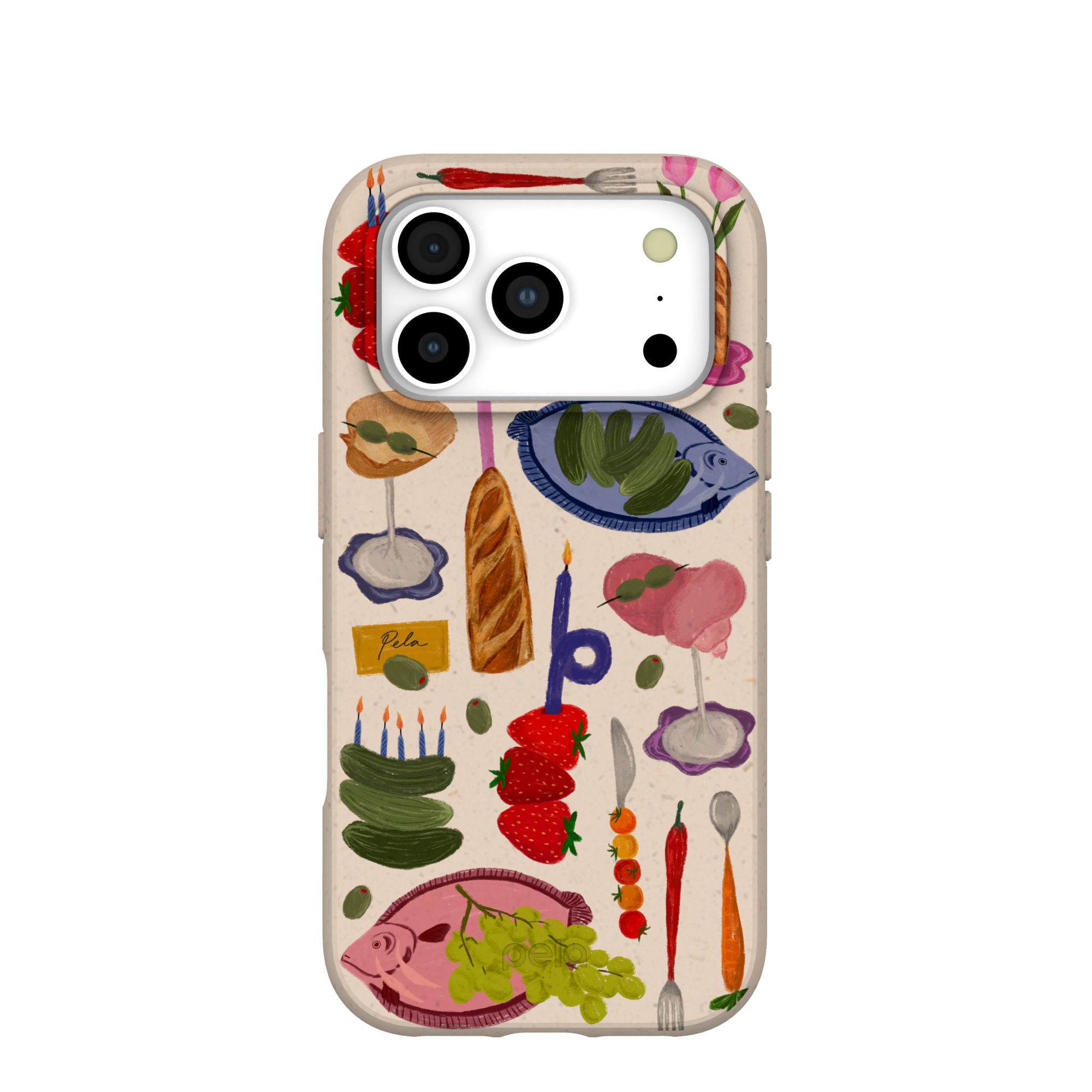 Seashell Surreal Soiree iPhone 17 Pro Case – Pela Case