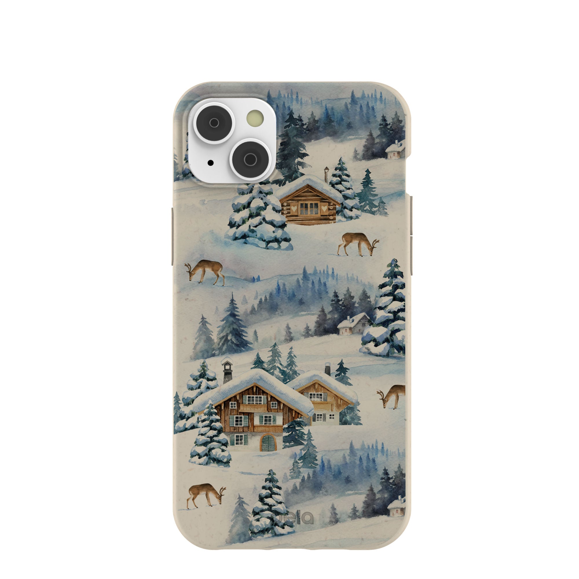 Coque iPhone 14 Plus London Fog Whitetail Winter - image 1