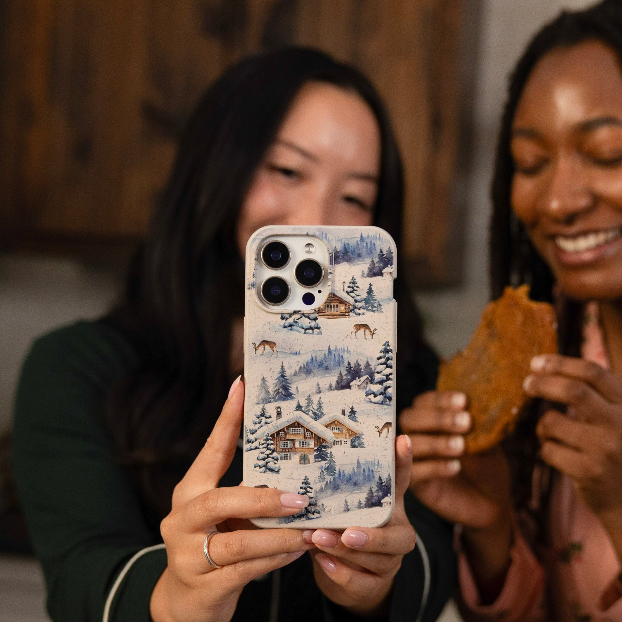 London Fog Whitetail Winter iPhone XR Case - image 2