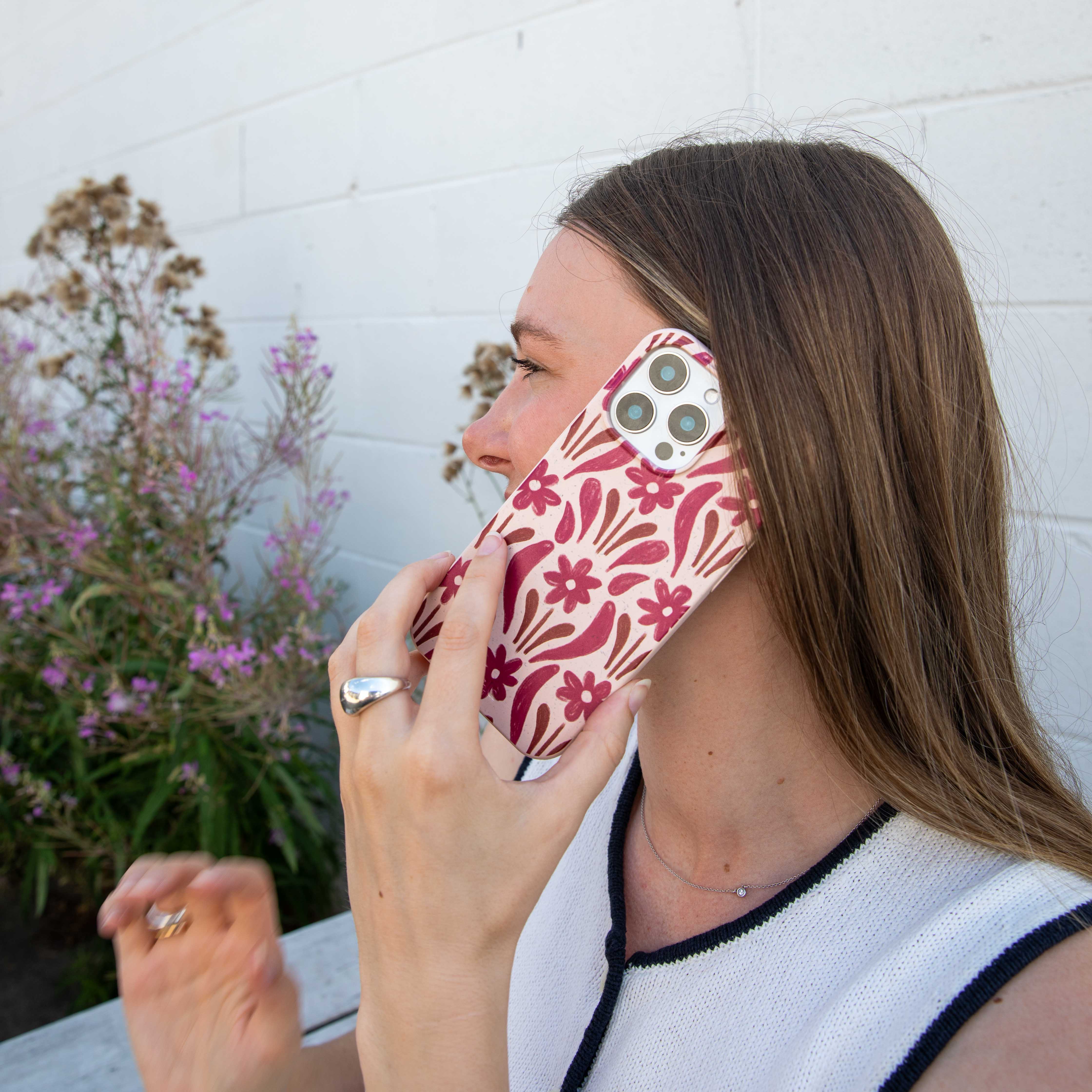 Seashell Flower Stack iPhone 15 Plus Case - image 2