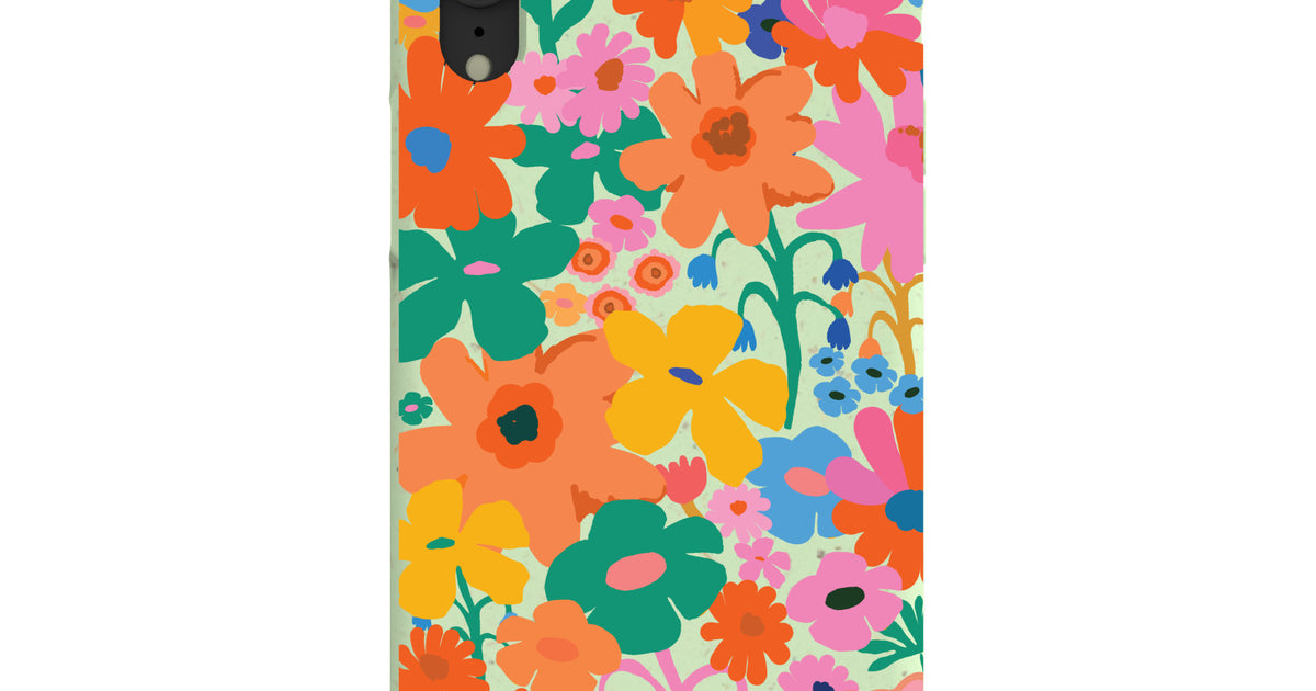 Sage Green Bright Spring iPhone XR Case Pela Case