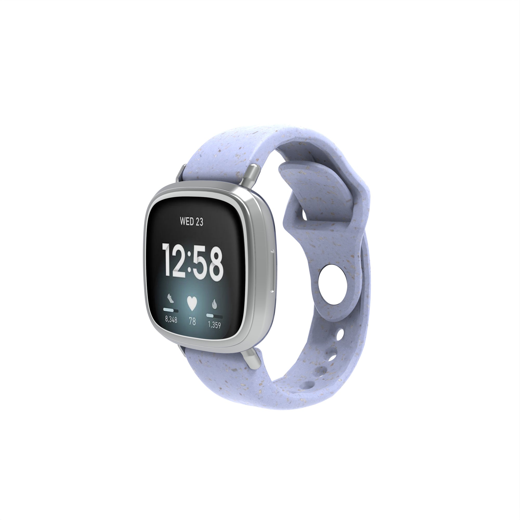 Lavender Fitbit Sense and Versa 3 Strap Pela Case