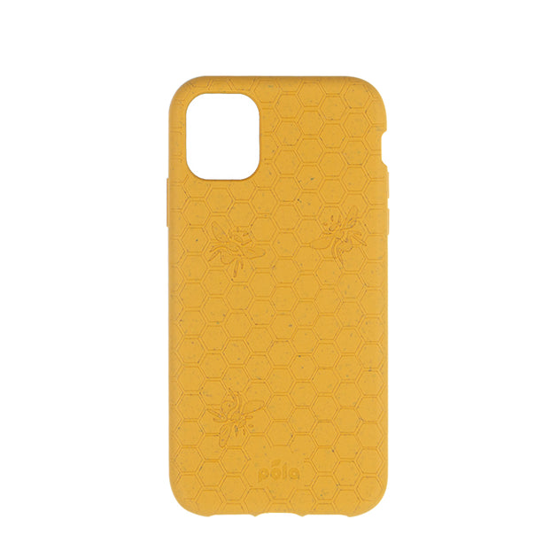 Eco-Friendly iPhone 11 Lanyard Case - Bees - Pela Case – Natch