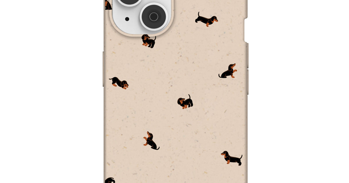 Seashell Lil Dachshunds iPhone 14 Case – Pela Case