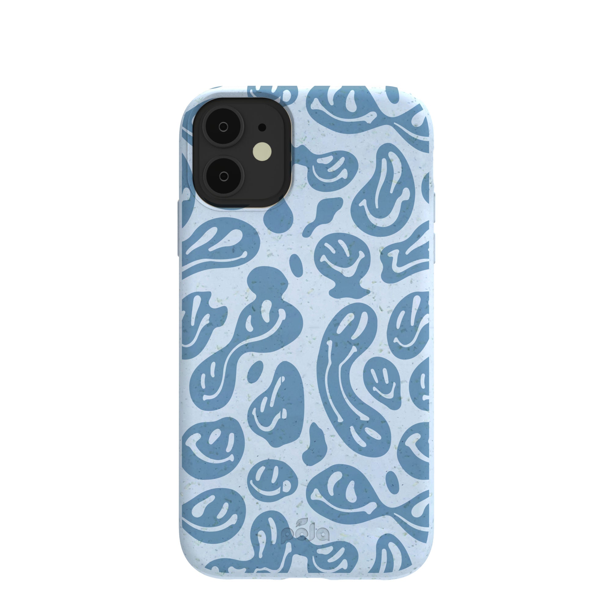 Powder Blue Melting Faces iPhone 11 Case Pela Case