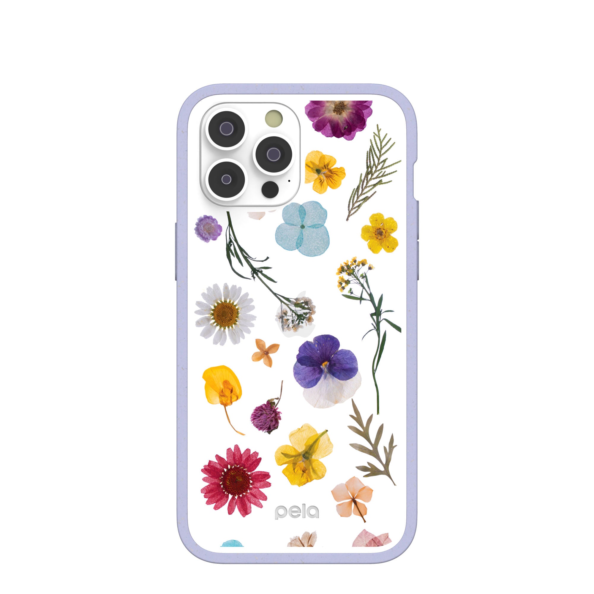Clear Springtime iPhone 14 Pro Max Case With Lavender Ridge