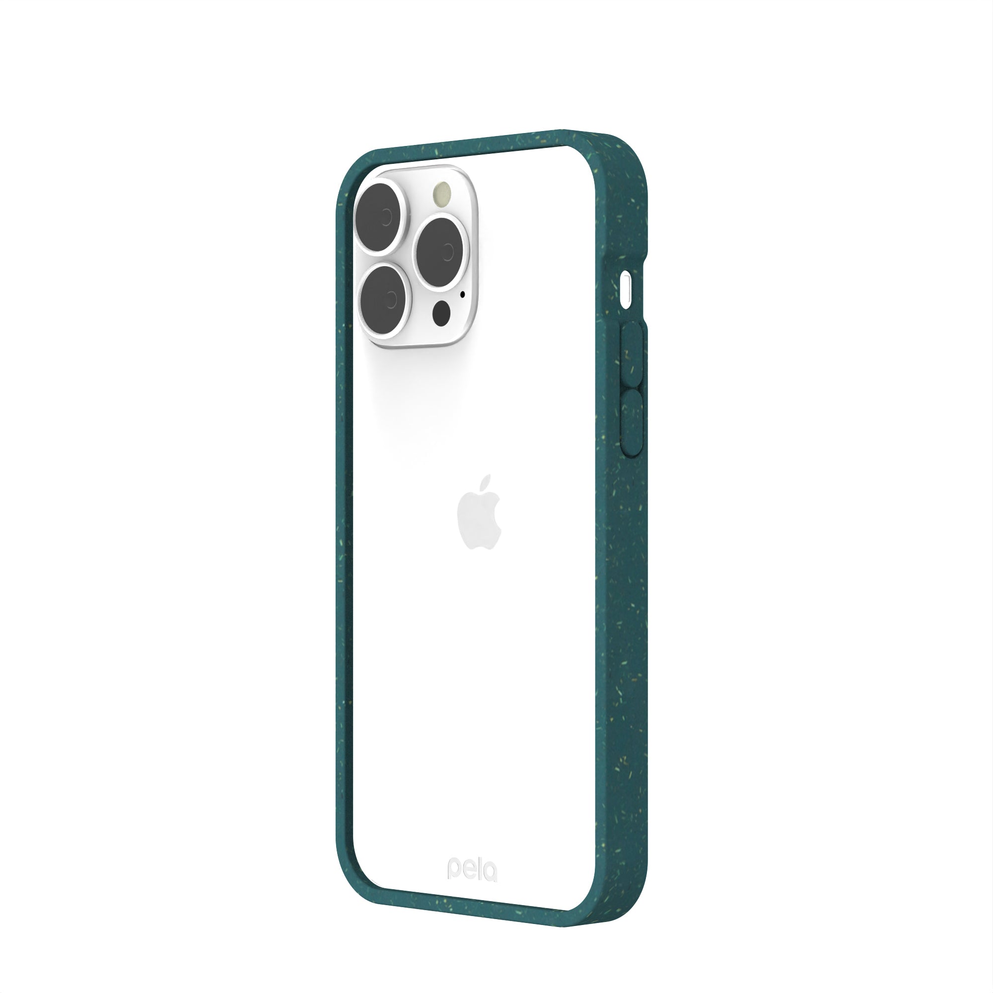Clear iPhone 13 Pro Max Case with Green Ridge