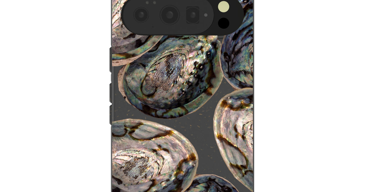 Black Abalone Shells Google Pixel 10/10 Pro Case